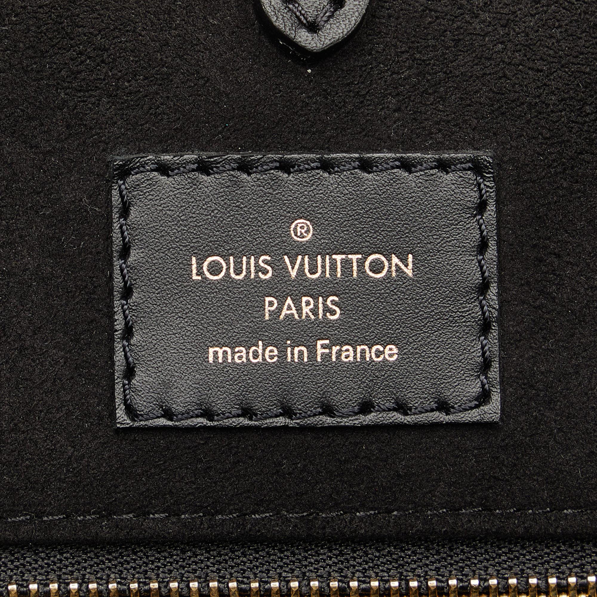 Louis Vuitton Brown Monogram Fold Tote MM