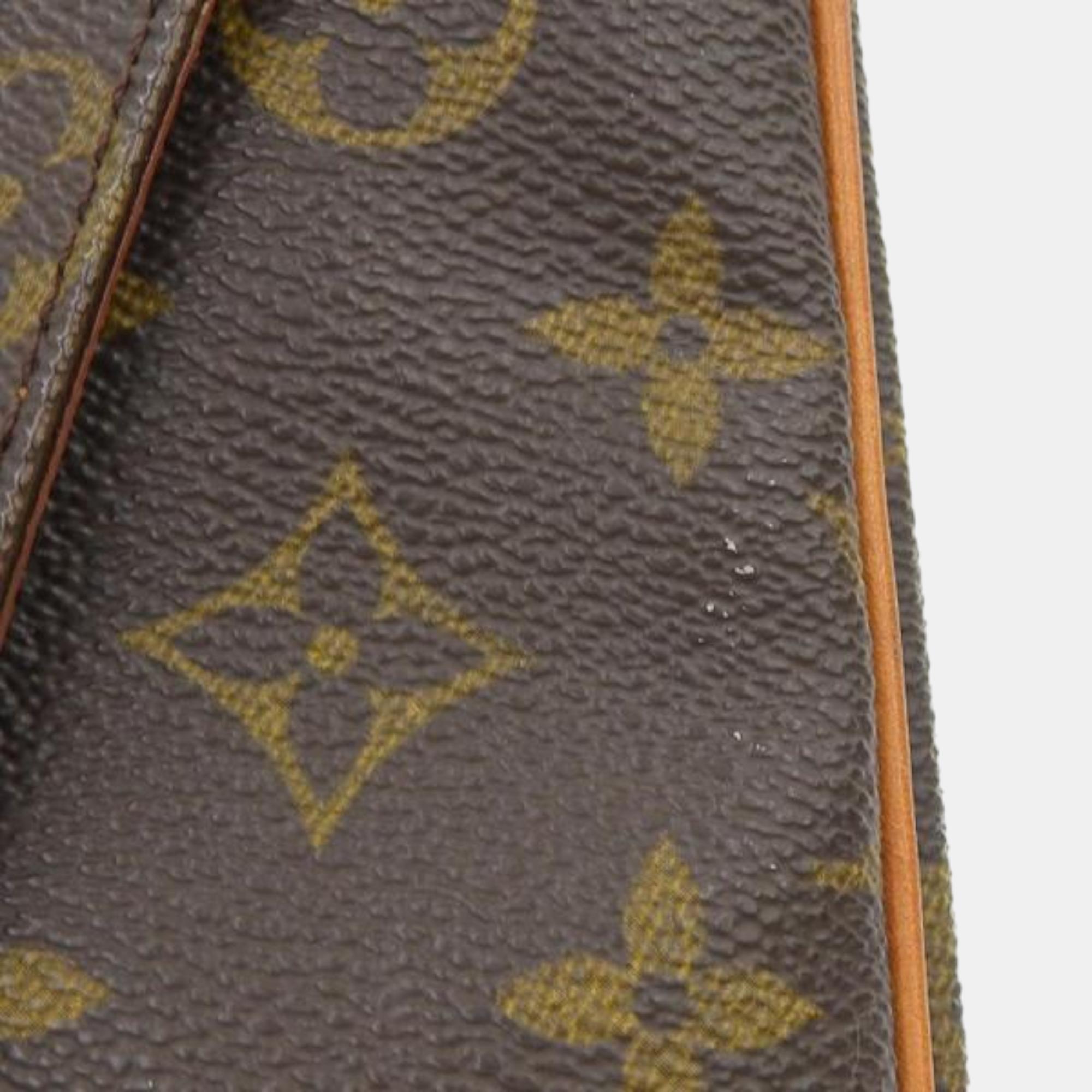 Louis Vuitton Brown Canvas Monogram Musette Salsa Short Strap Shoulder Bag