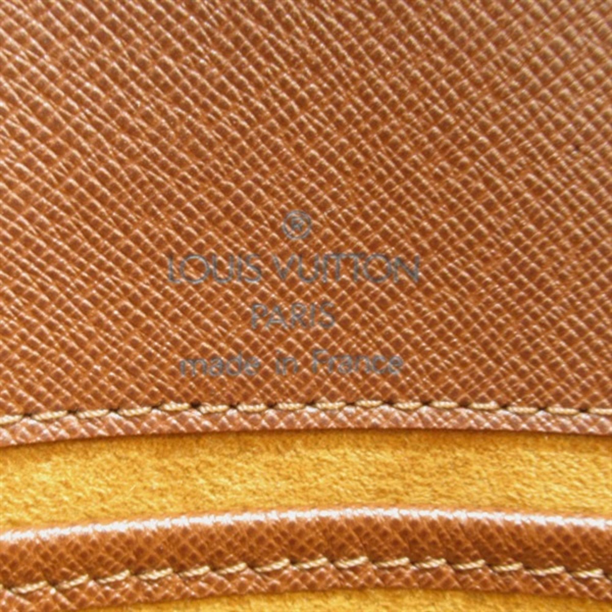 Louis Vuitton Brown Canvas Monogram Musette Tango Long Strap Crossbody Bag