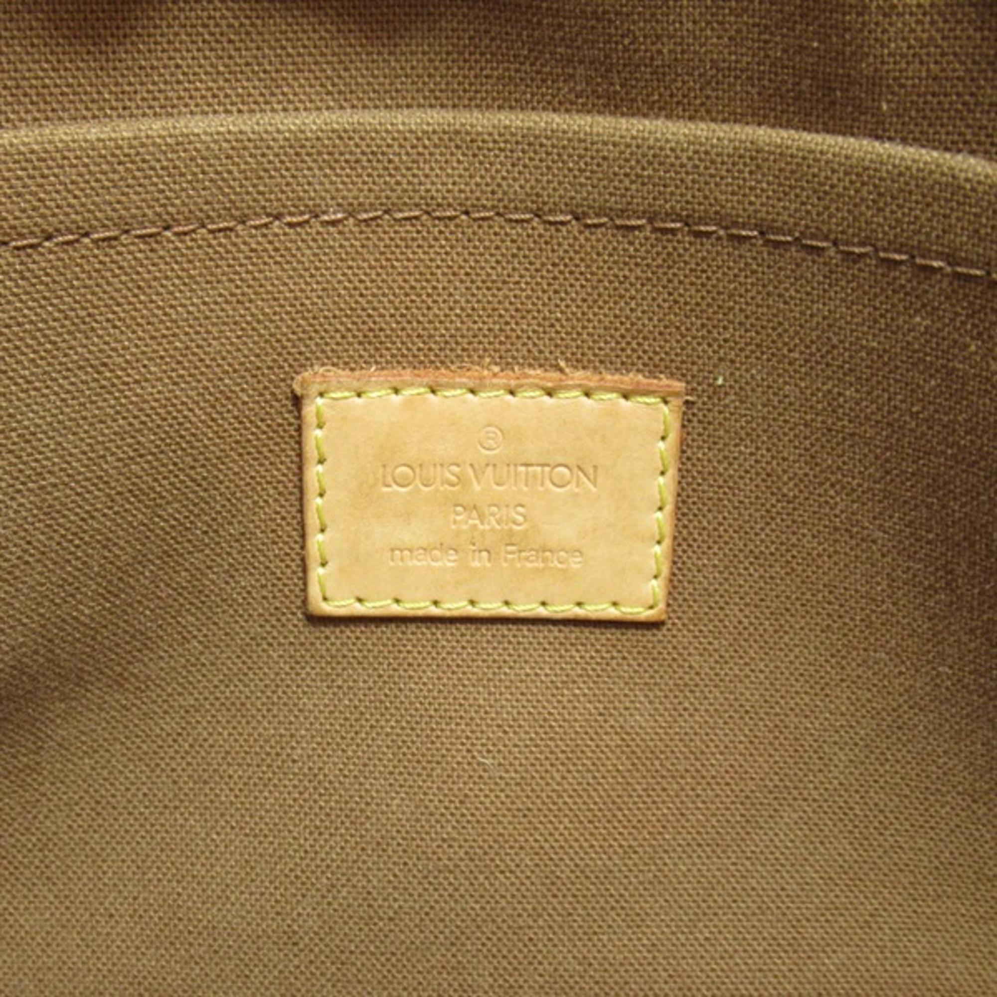 Louis Vuitton Brown Canvas Monogram Popincourt Handbag