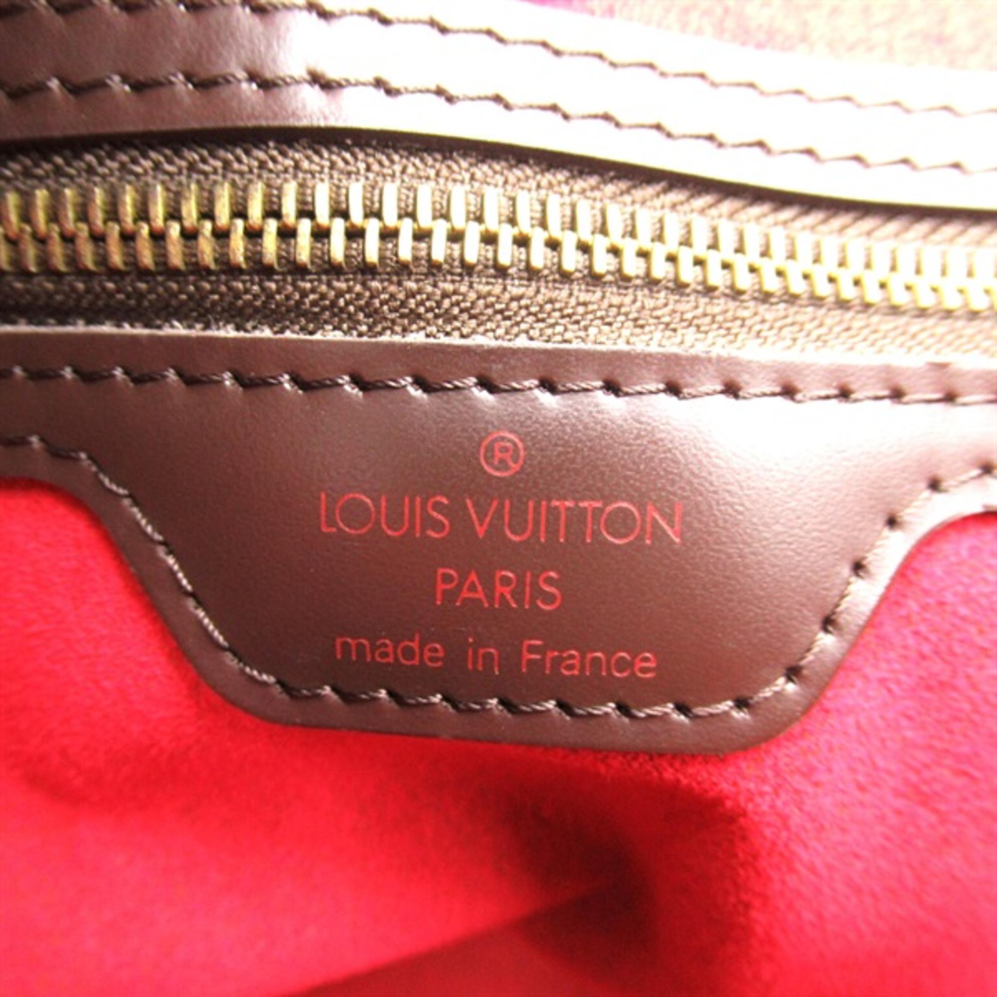 Louis Vuitton Brown Canvas Damier Ebene Hampstead PM Tote Bag