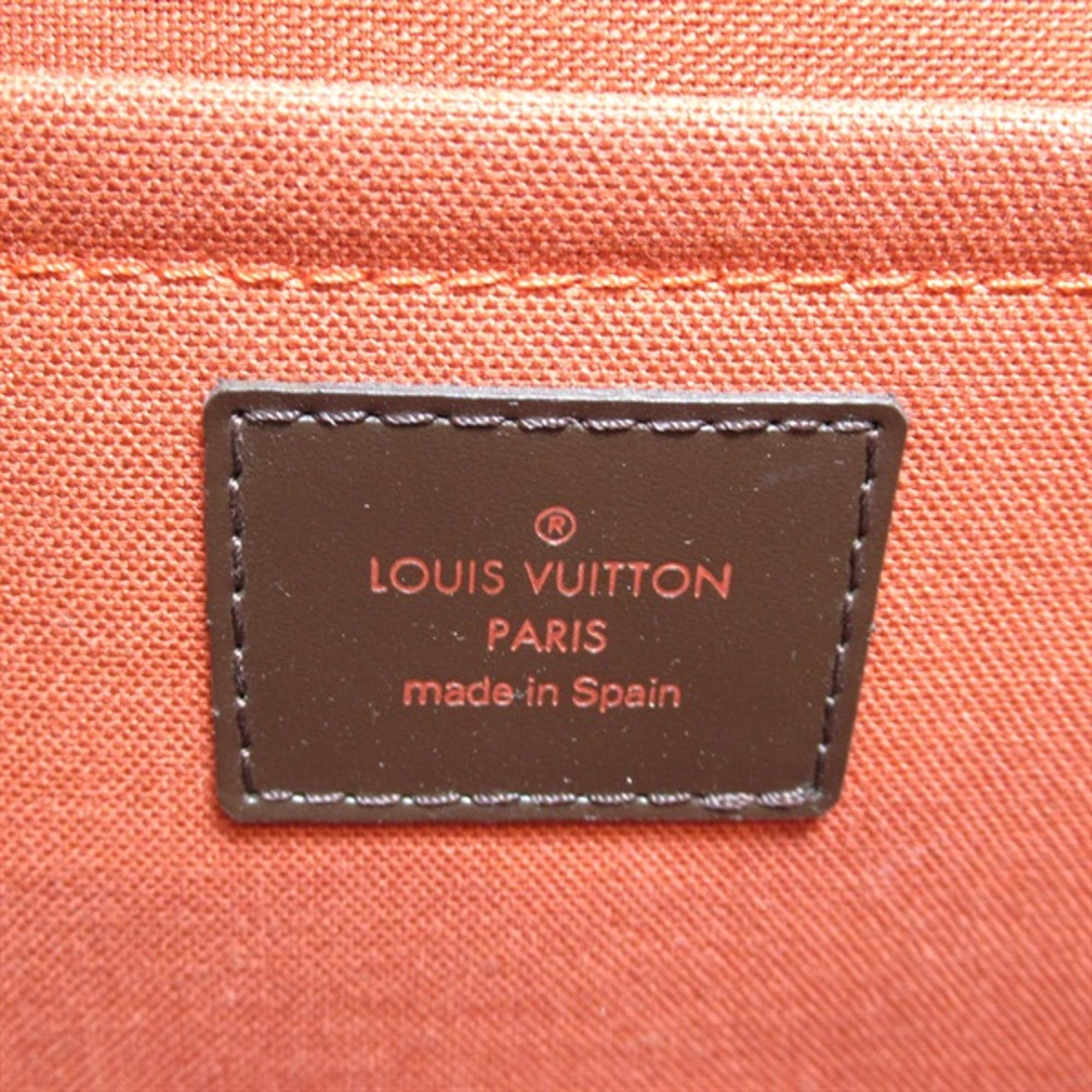 Louis Vuitton Brown Canvas Damier Ebene Rivera MM Handbag