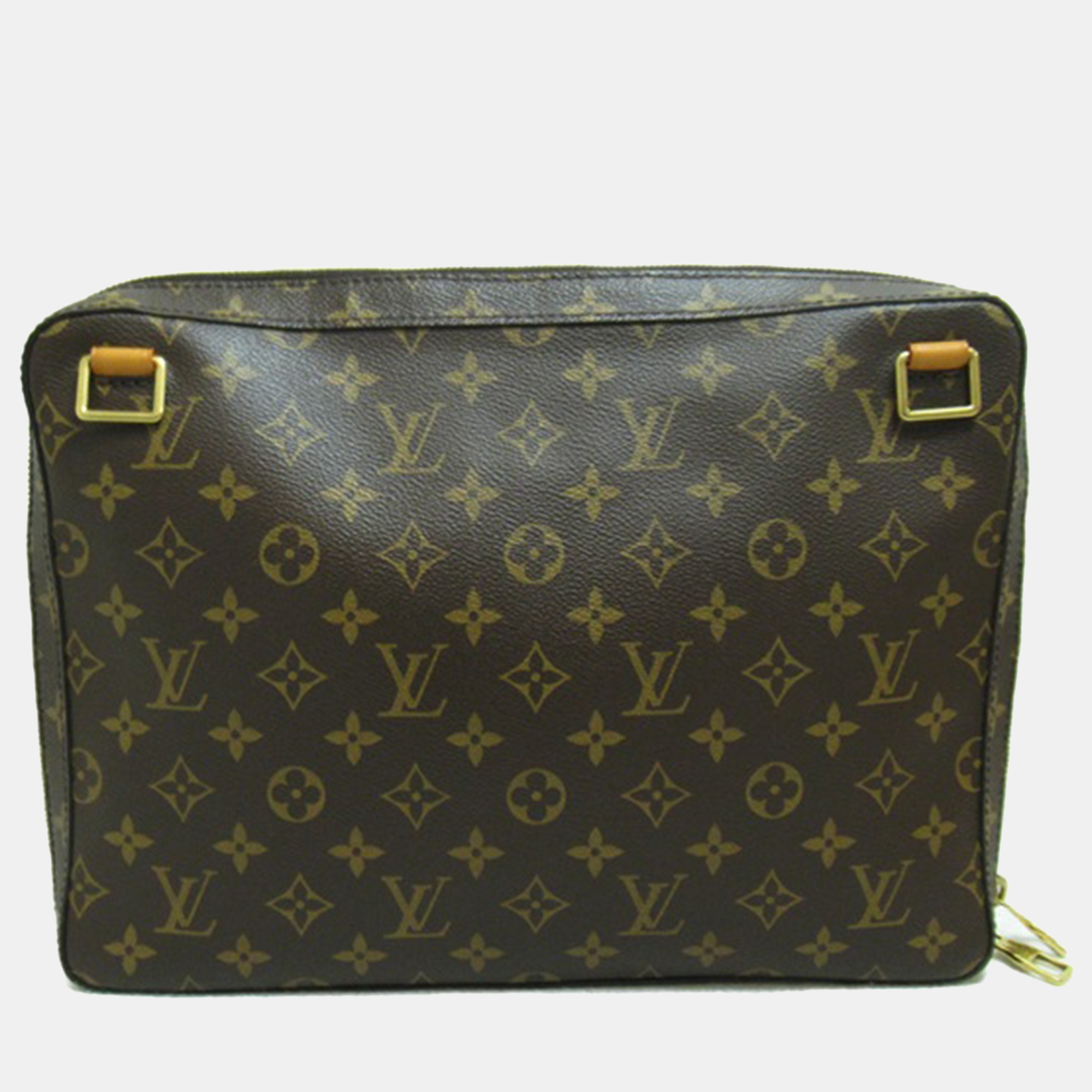 Louis Vuitton Brown Monogram Canvas Soft Trunk Crossbody Bag
