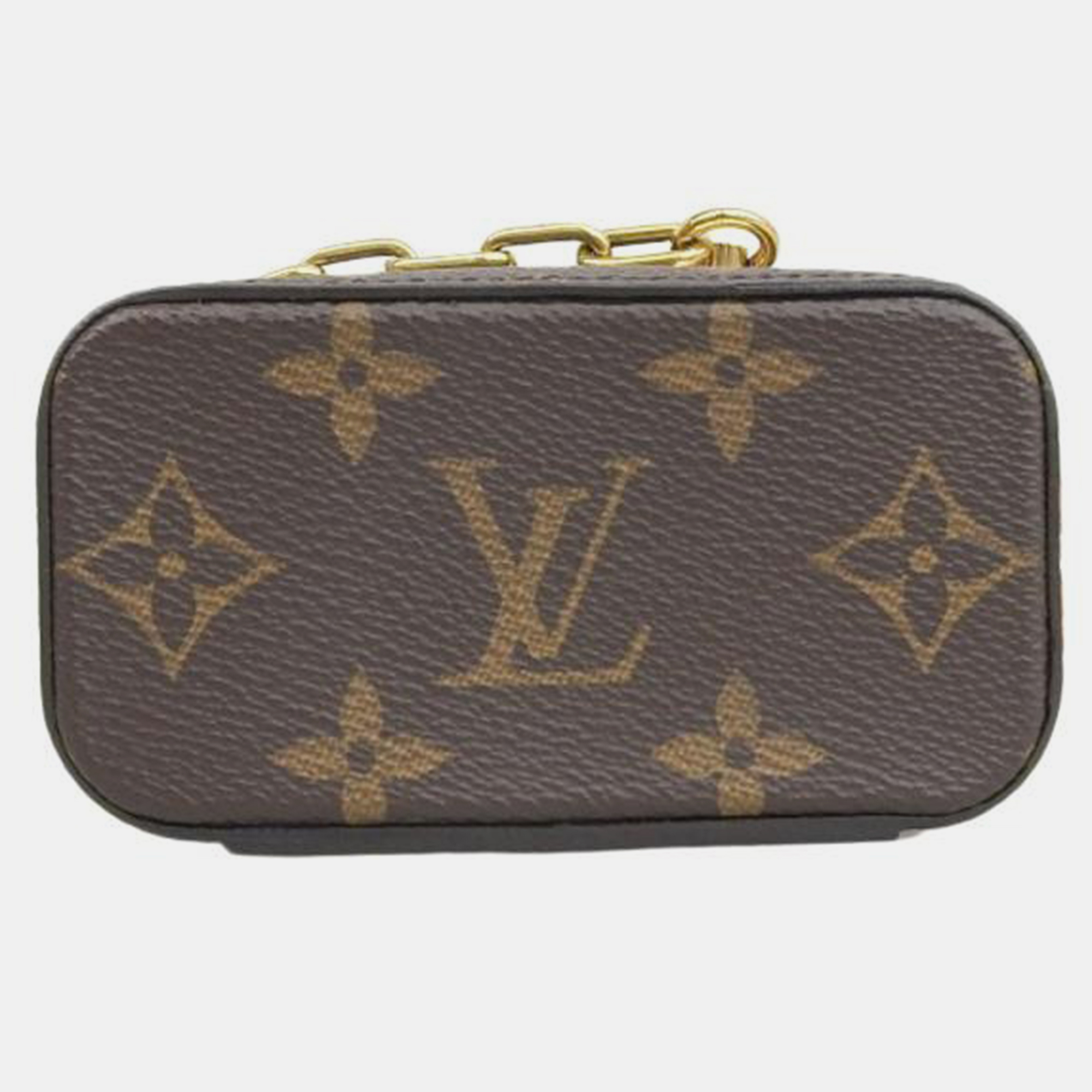 Louis Vuitton Brown Monogram Canvas Phone Box Shoulder Bag