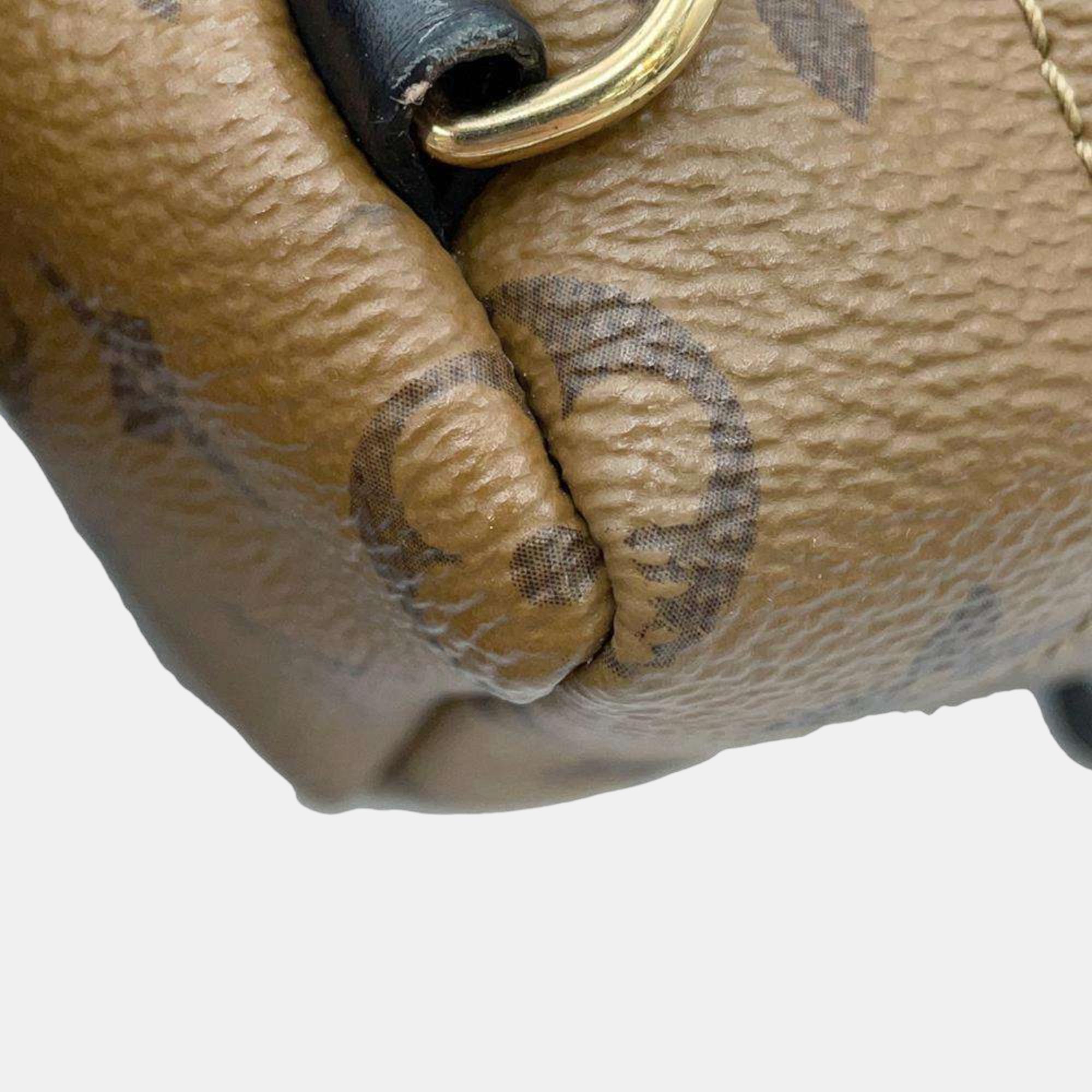 Louis Vuitton Brown Reverse Monogram Canvas Mini Palm Springs Backpack