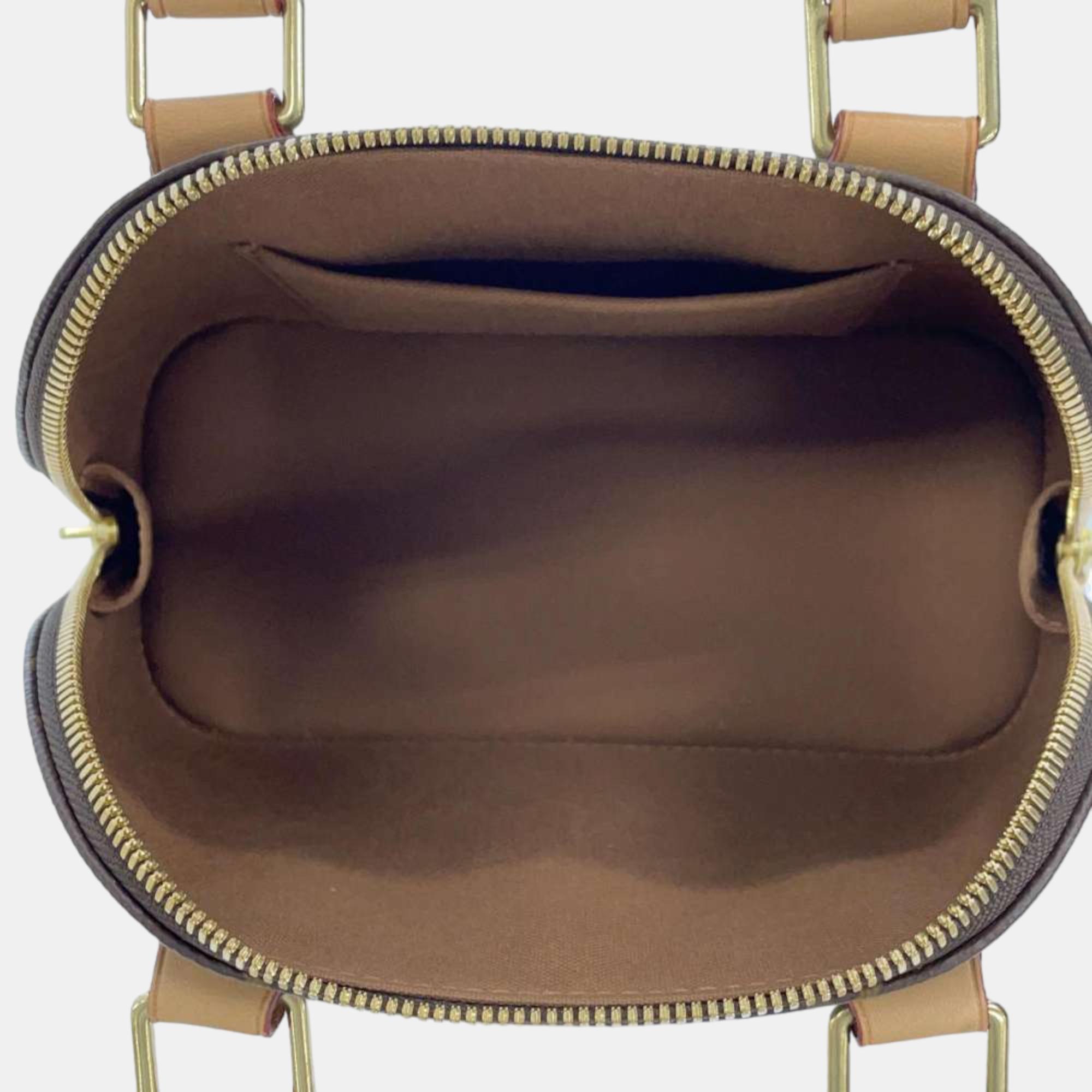 Louis Vuitton Brown Monogram Alma BB Bag