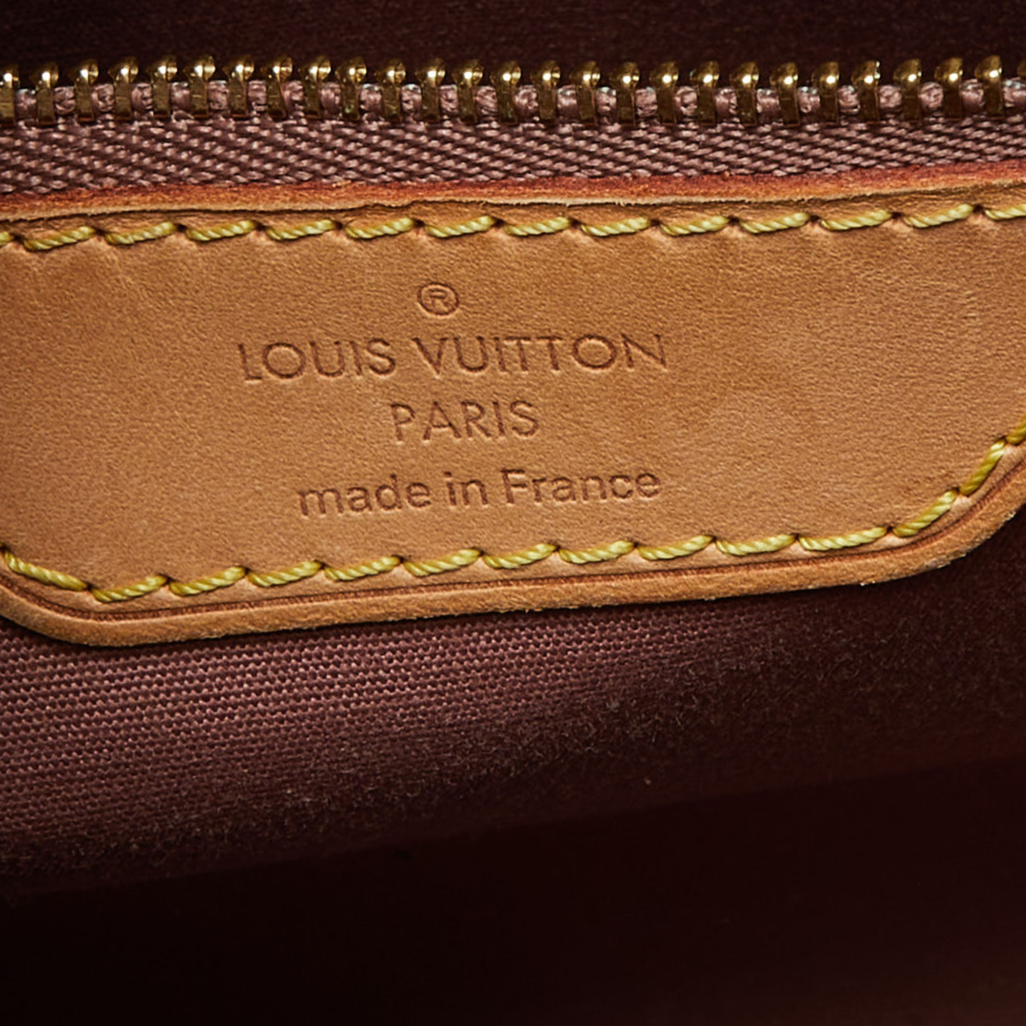 Louis Vuitton Rose Velours Monogram Vernis Brea MM Bag