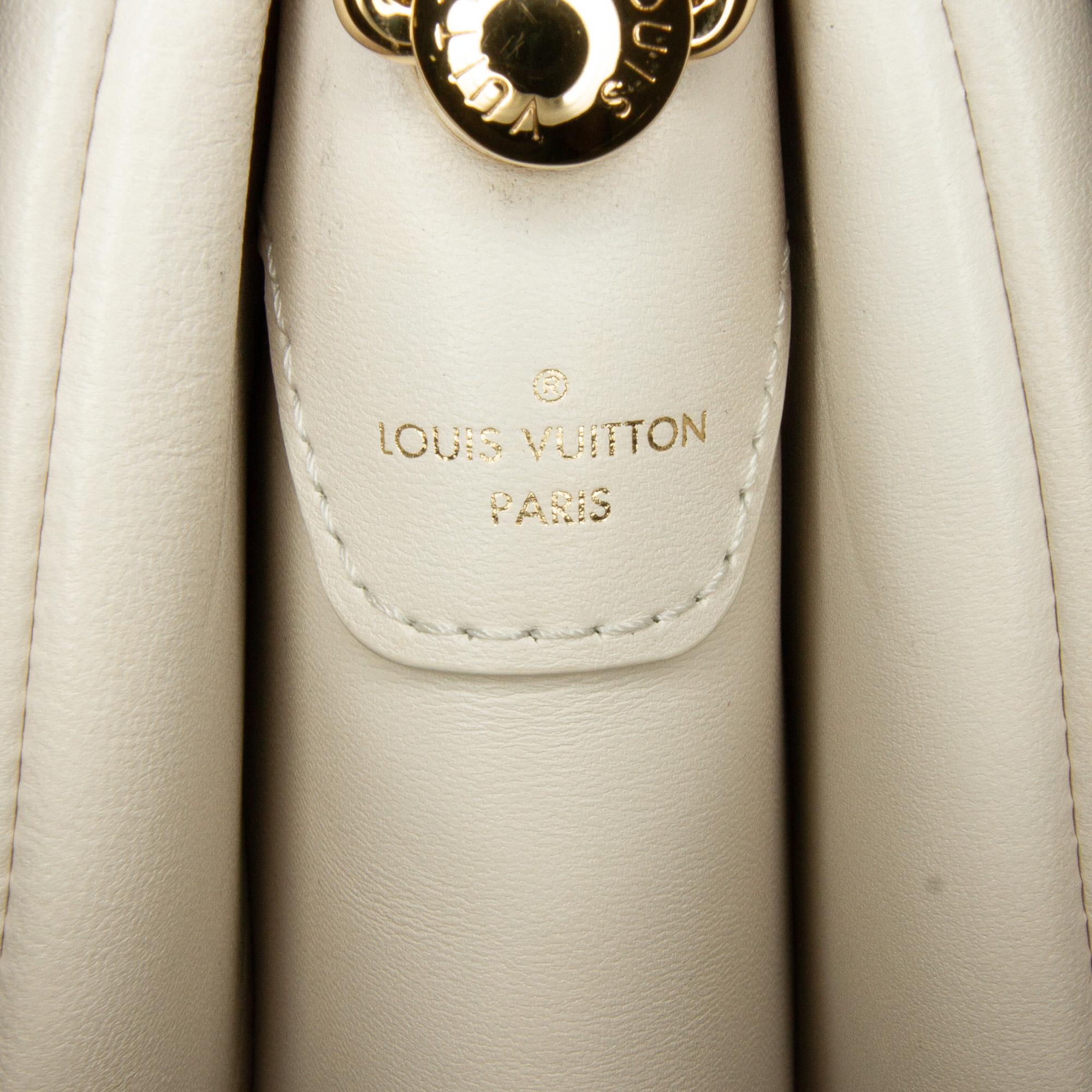 Louis Vuitton White Monogram Coussin PM