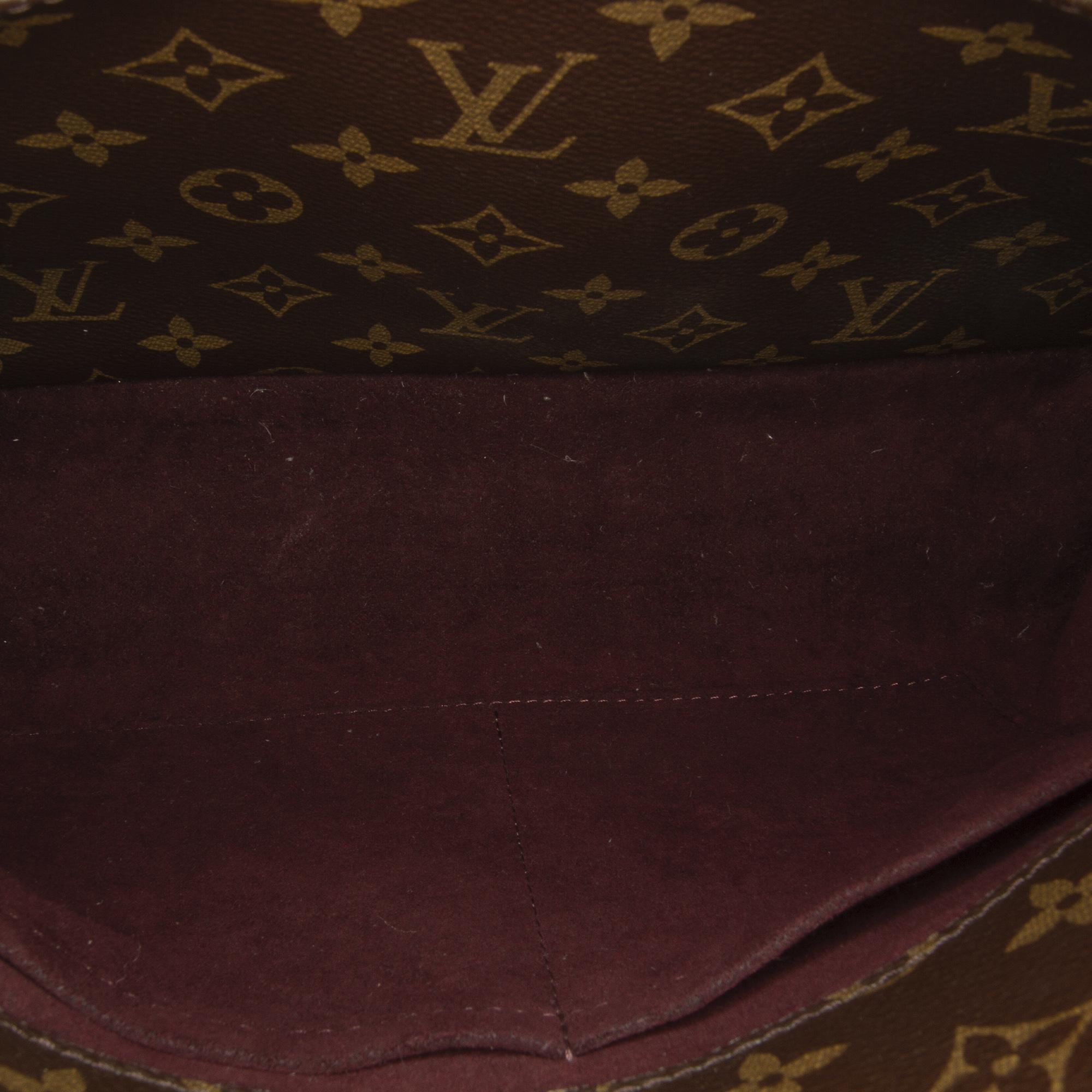 Louis Vuitton Brown Monogram Montaigne MM