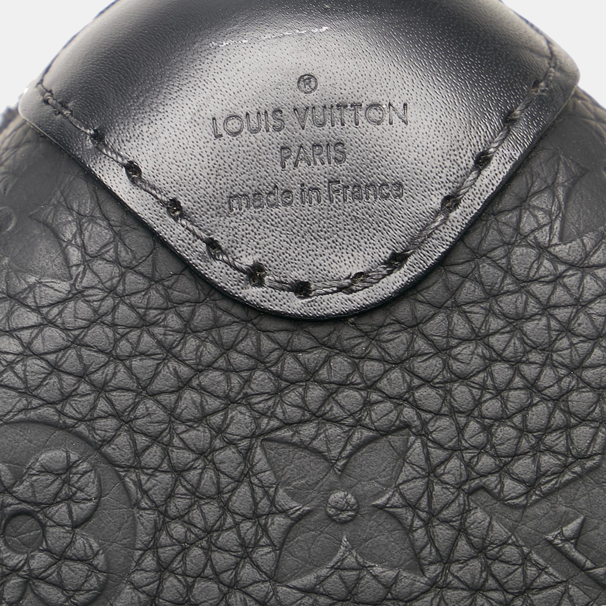 Louis Vuitton Black Taurillion Monogram Horizon