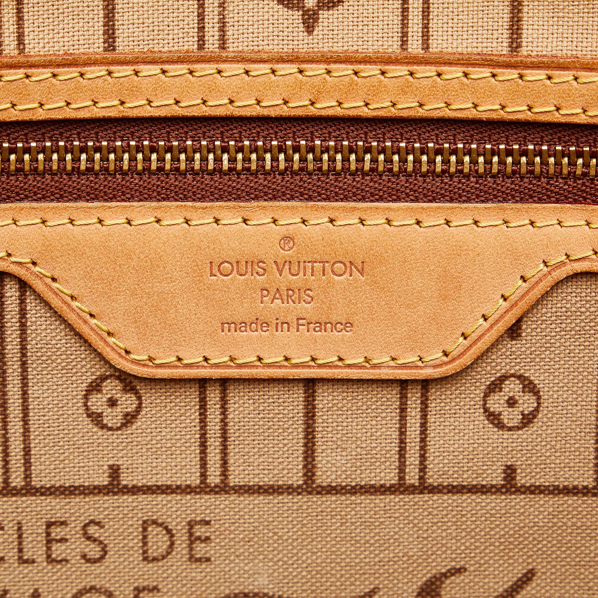 Louis Vuitton Brown Monogram Neverfull MM