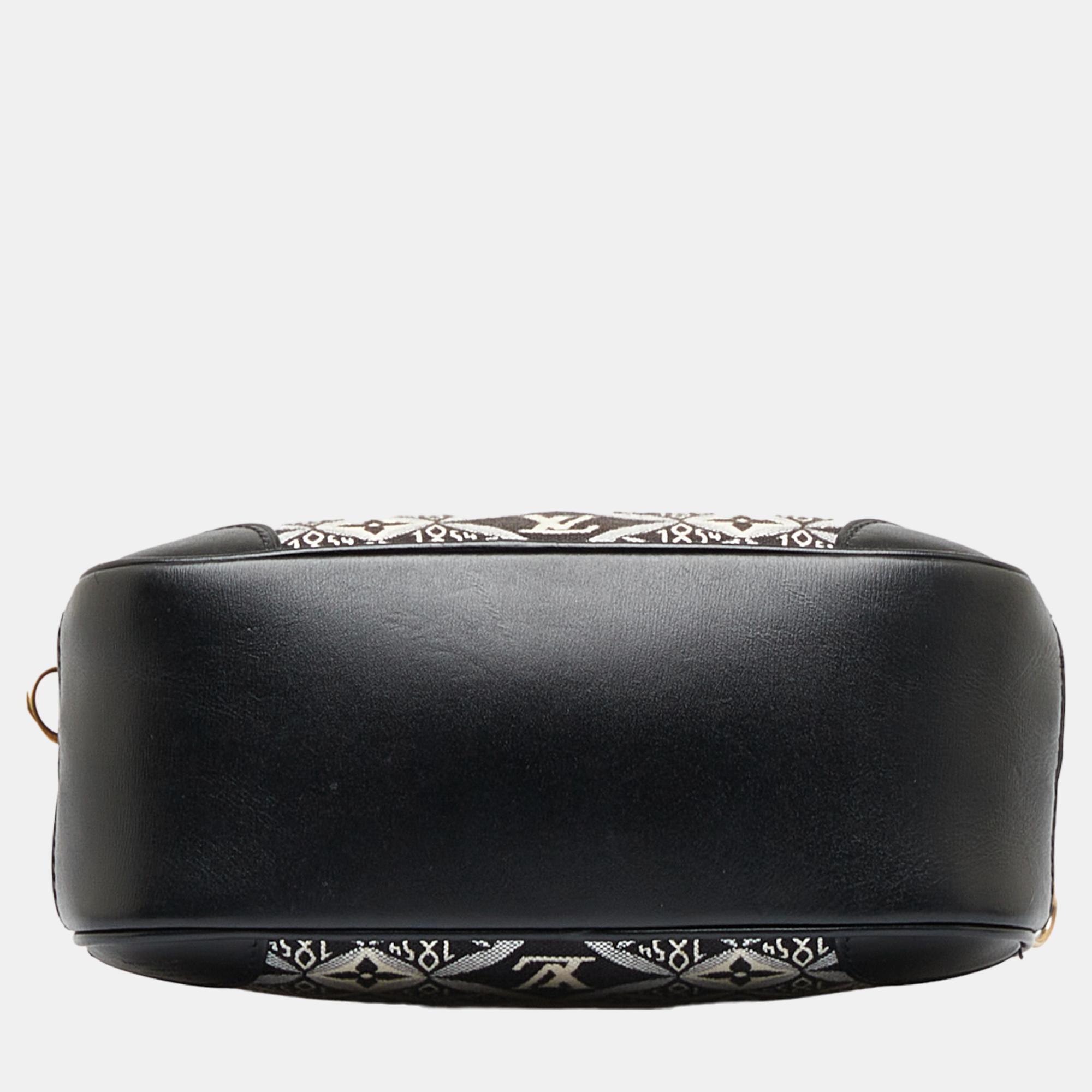 Louis Vuitton Black Since 1854 Deauville Mini Bag