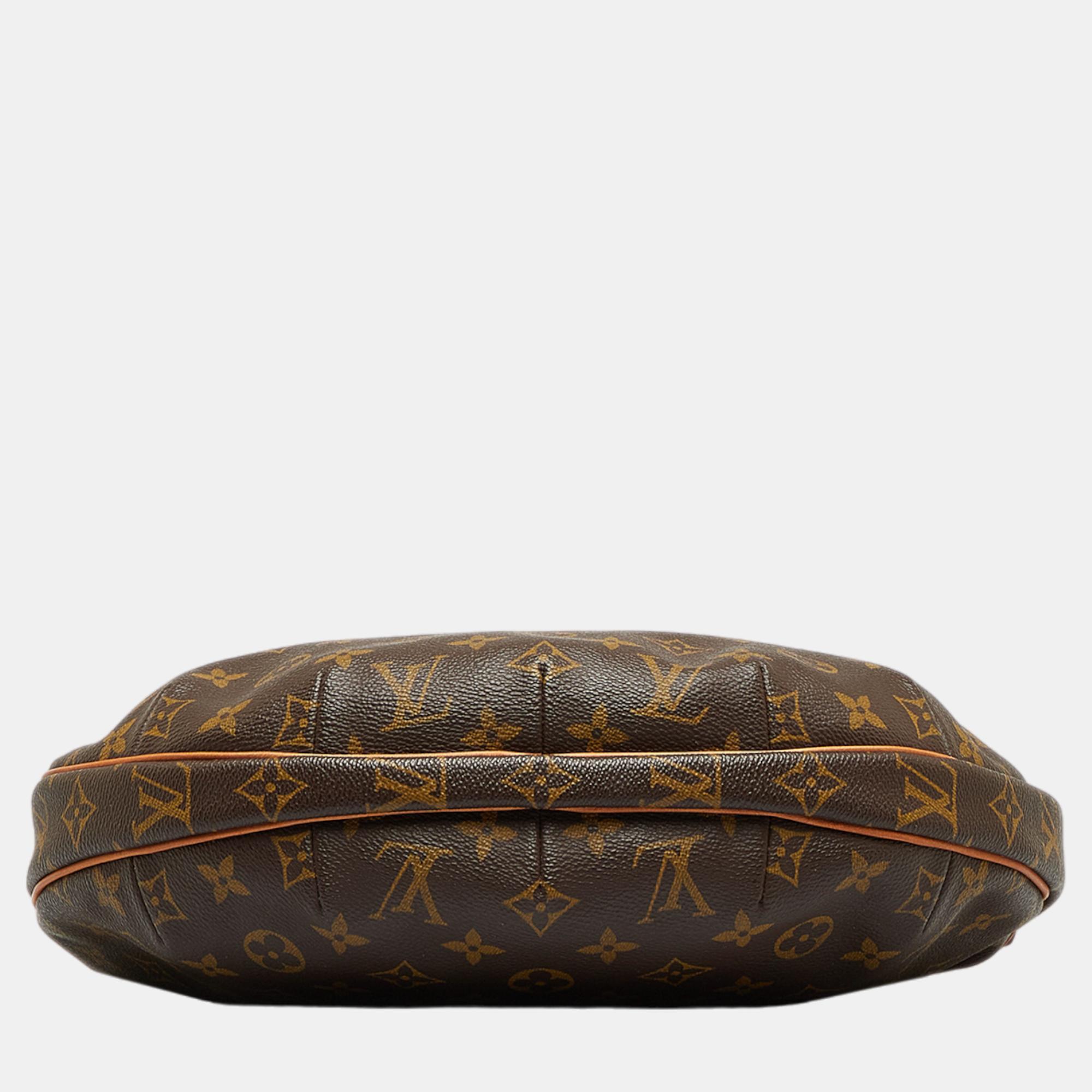 Louis Vuitton Brown Monogram Croissant MM