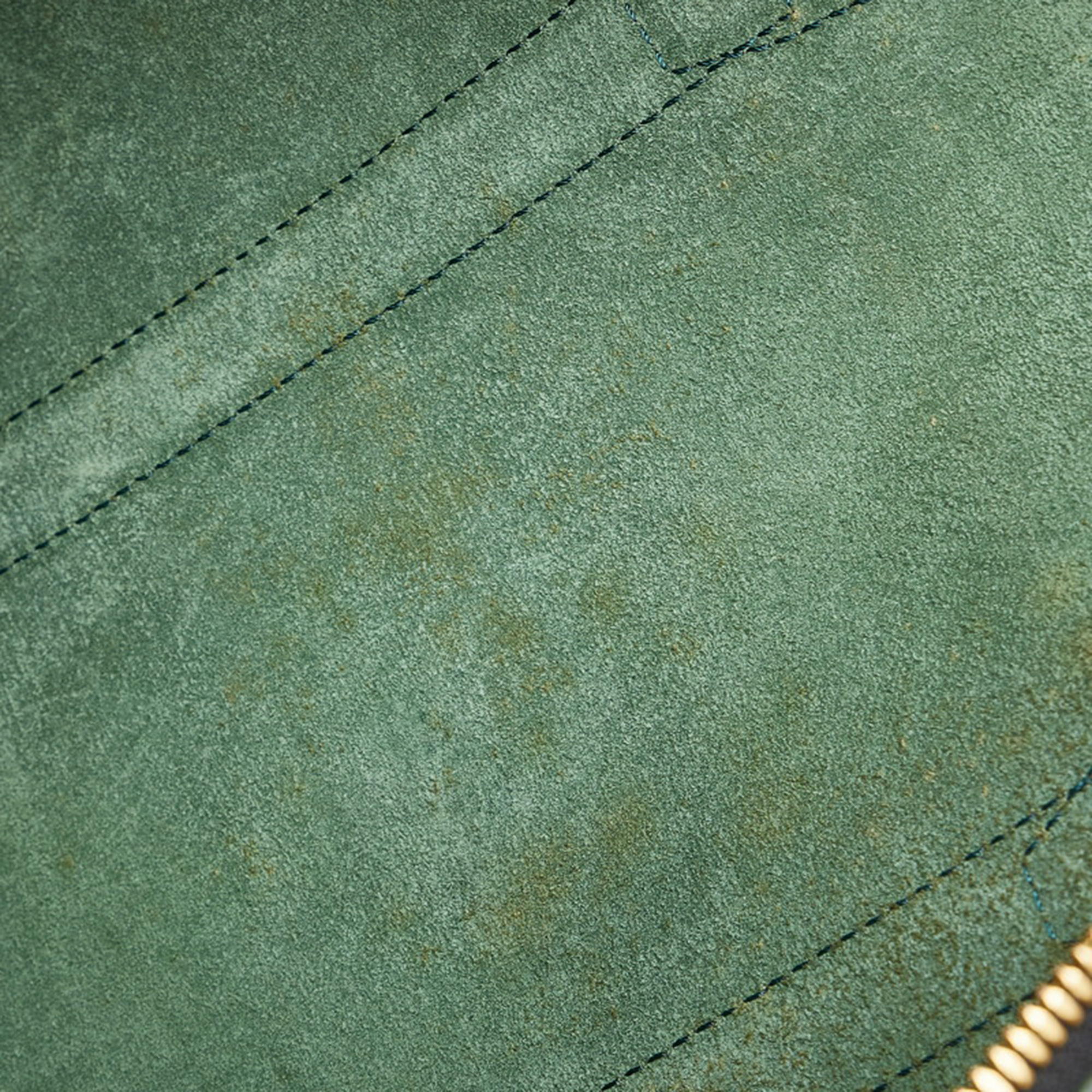 Louis Vuitton Green Leather  Kendall Duffel Bags