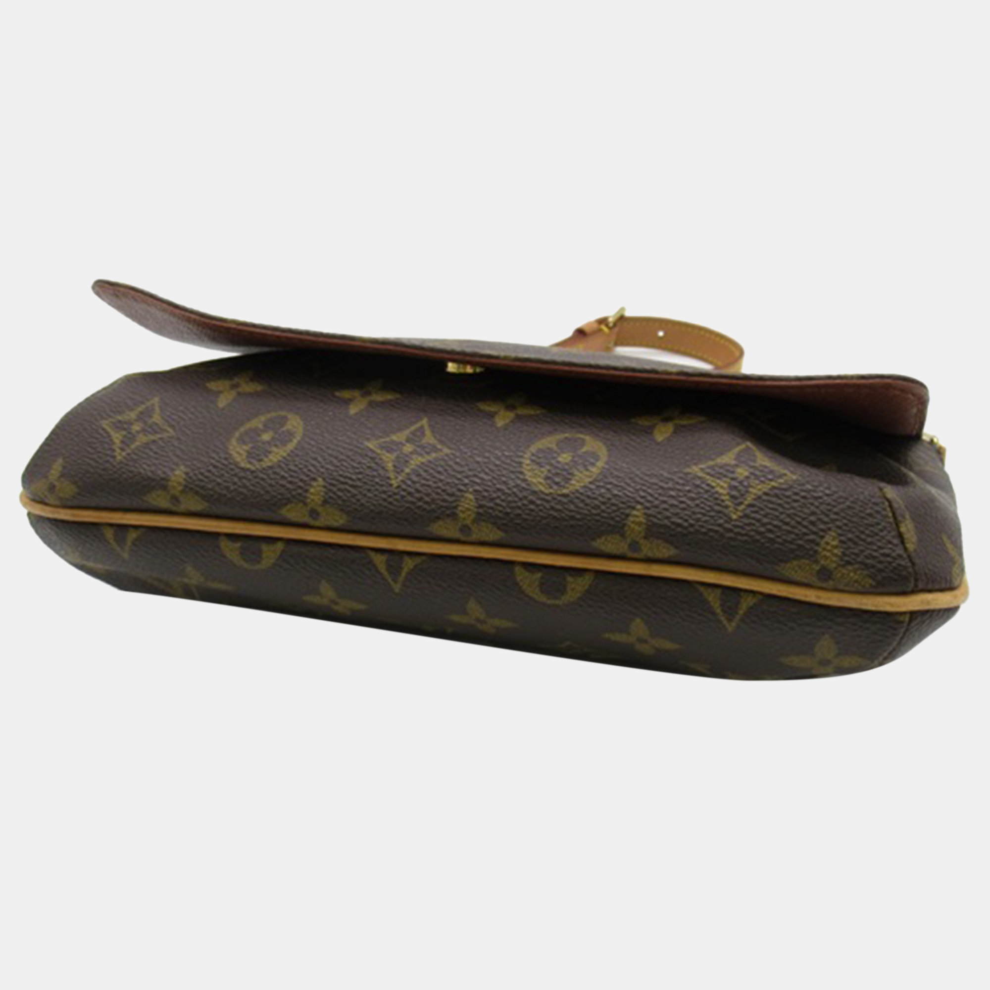 Louis Vuitton Brown Canvas  Musette Tango Shoulder Bags