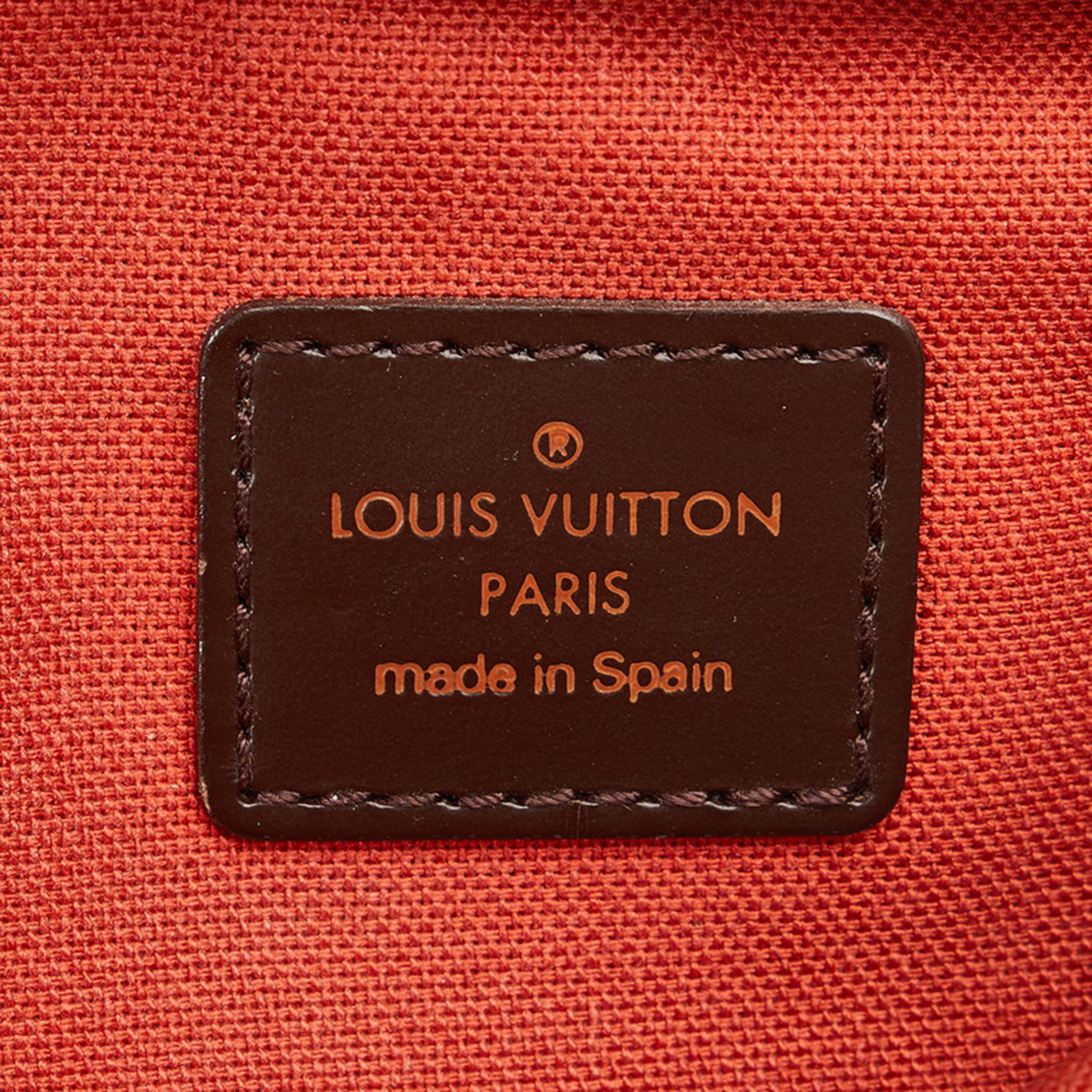 Louis Vuitton Brown Canvas Damier Ebene Geronimos Crossbody Bag