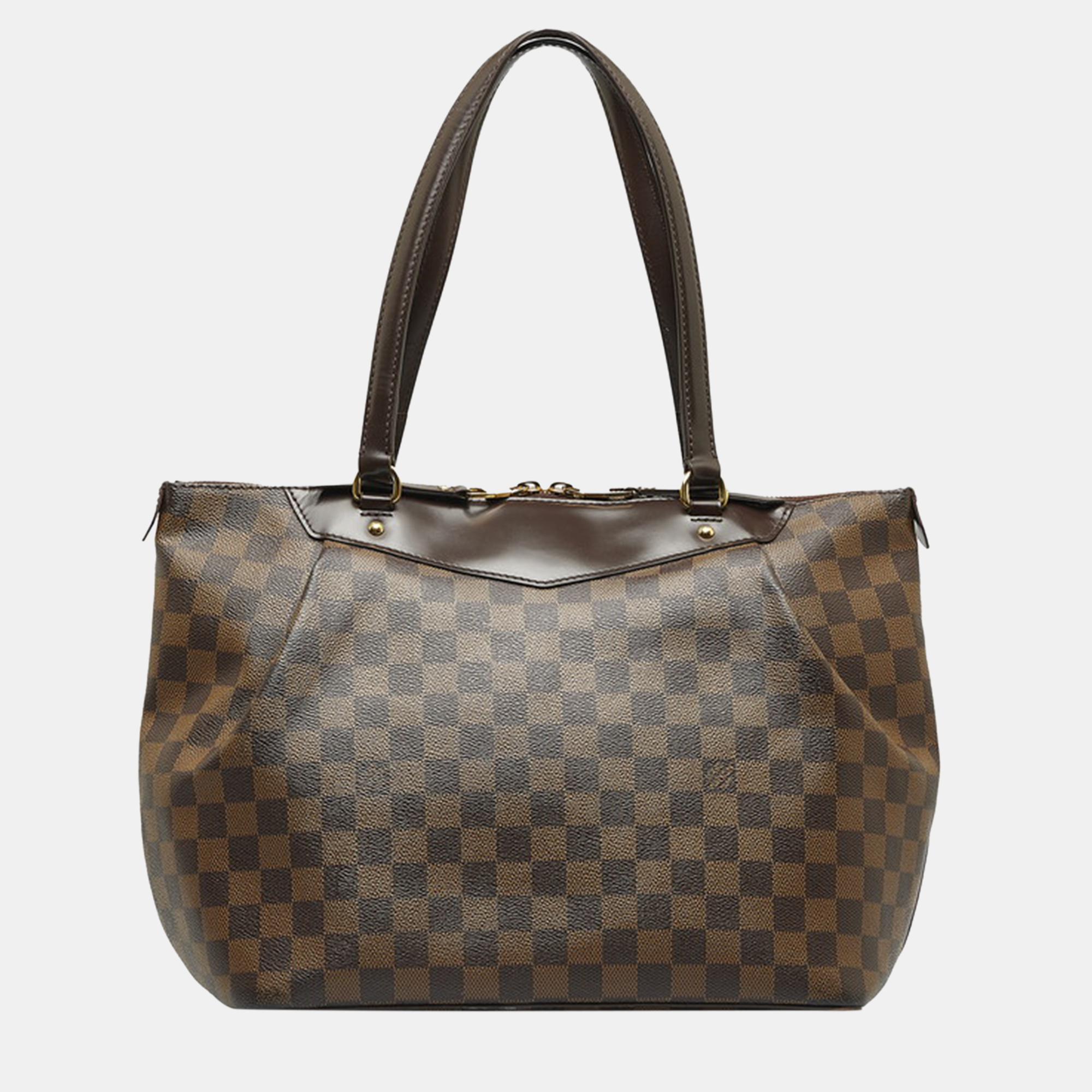 Louis Vuitton Brown Canvas Damier Ebene Westminster GM Tote