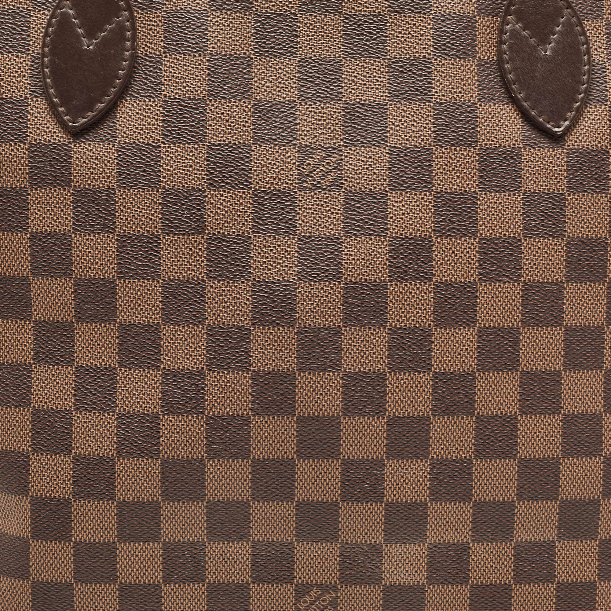 Louis Vuitton Damier Ebene Canvas Neverfull MM Bag