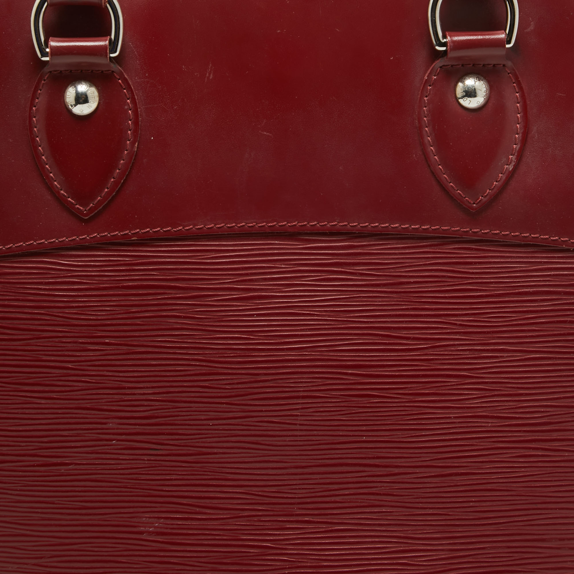 Louis Vuitton Rubis Epi Leather Passy PM Bag