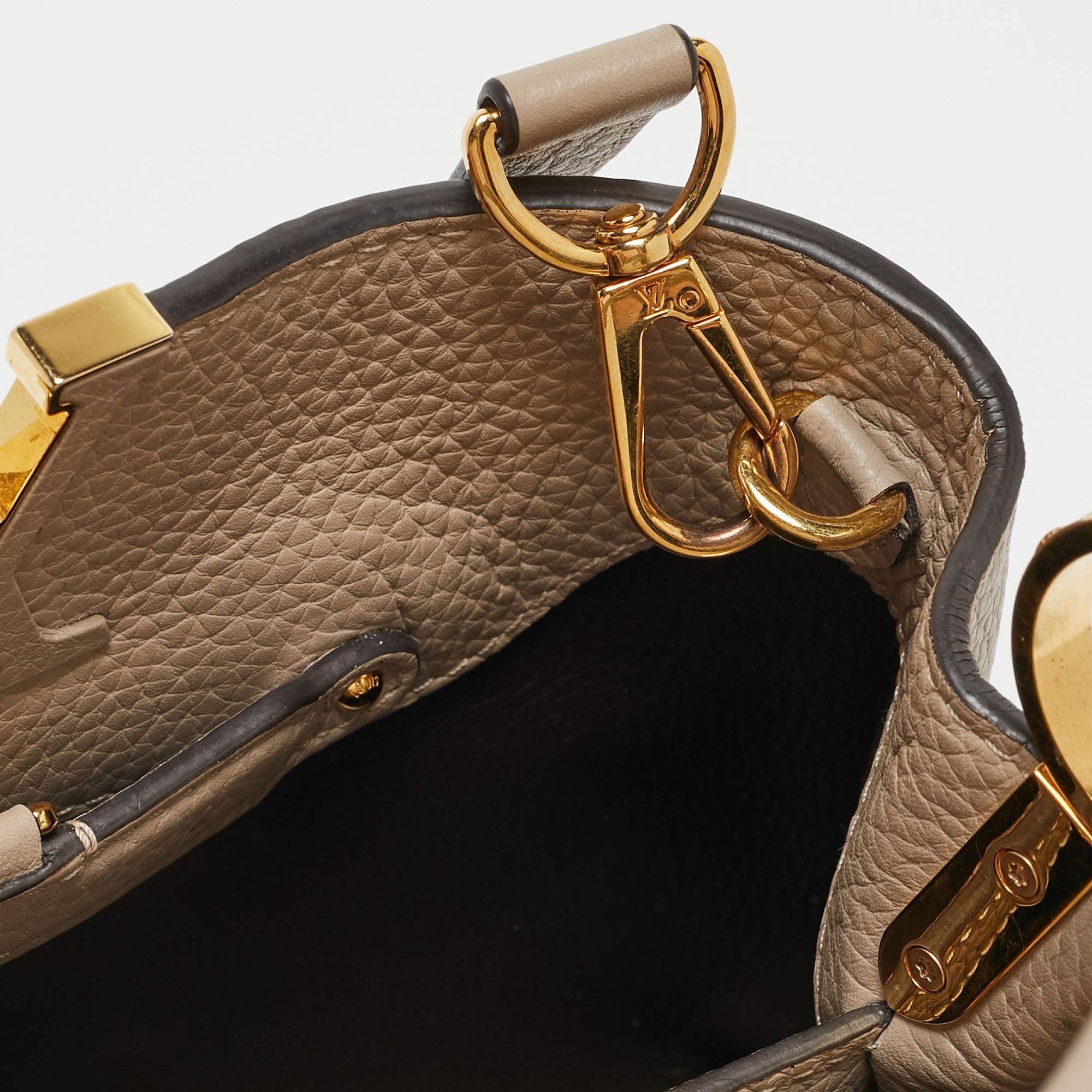 Louis Vuitton Galet Taurillon Leather Capucines BB Bag