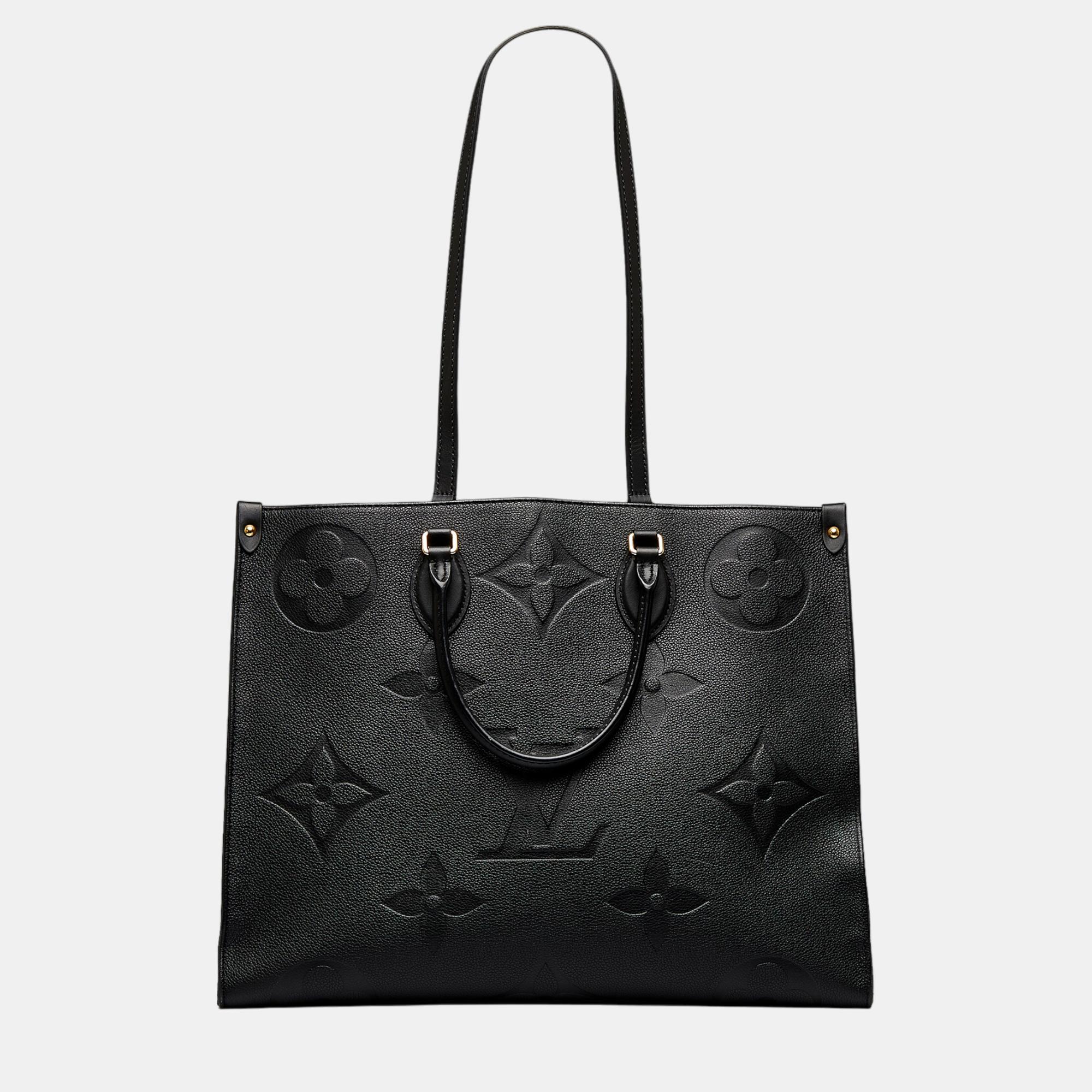 Louis Vuitton Black Monogram Empreinte Onthego MM