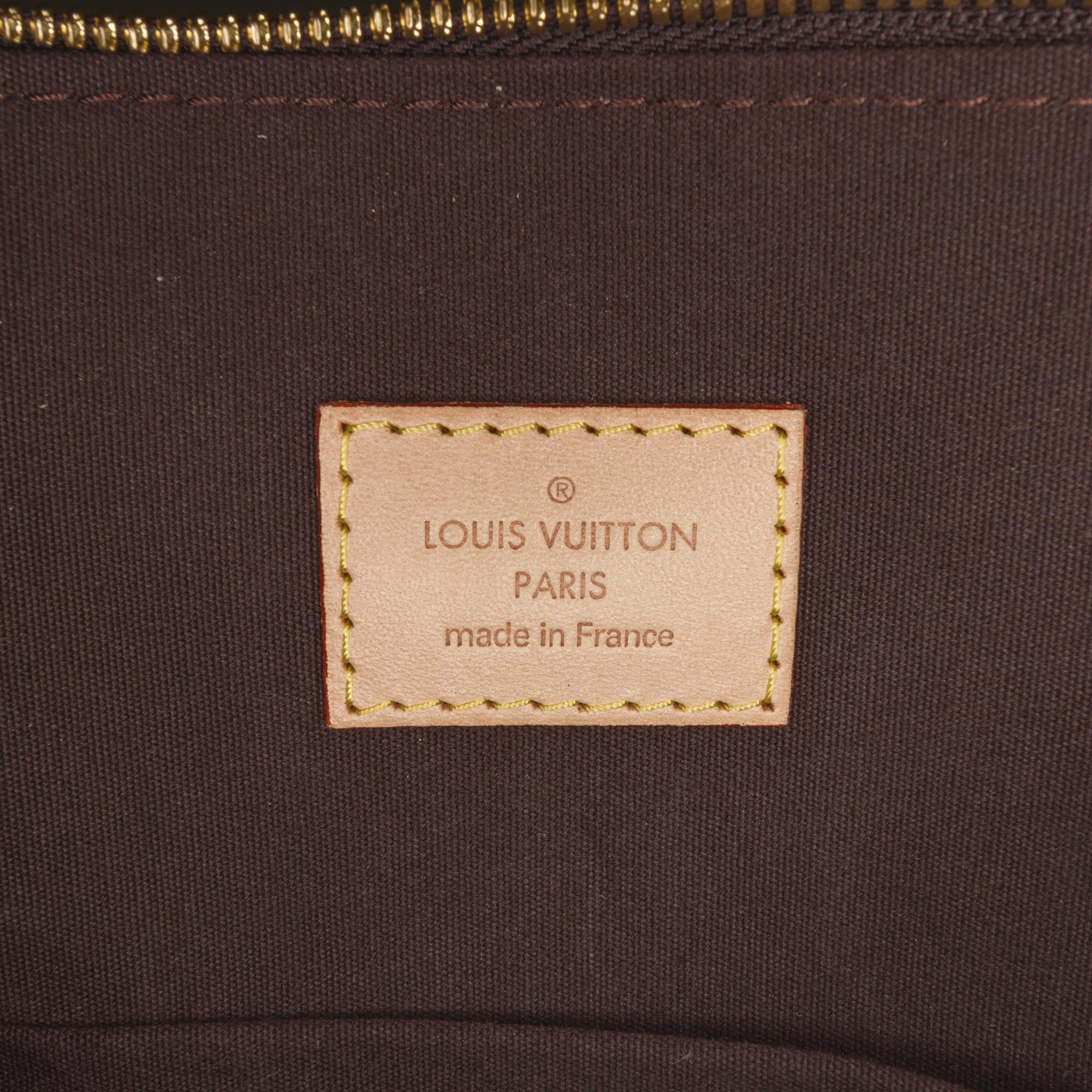Louis Vuitton Purple Monogram Vernis Alma GM
