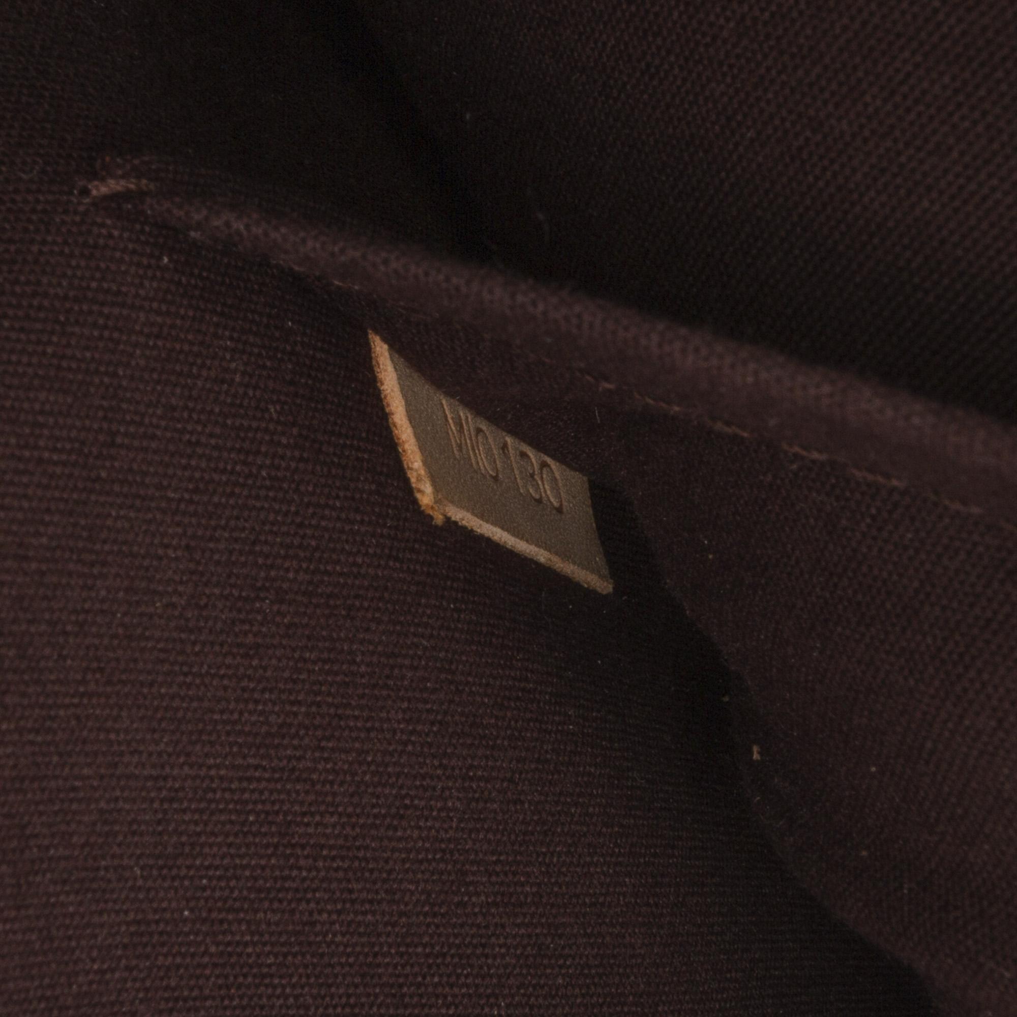 Louis Vuitton Purple Monogram Vernis Alma GM