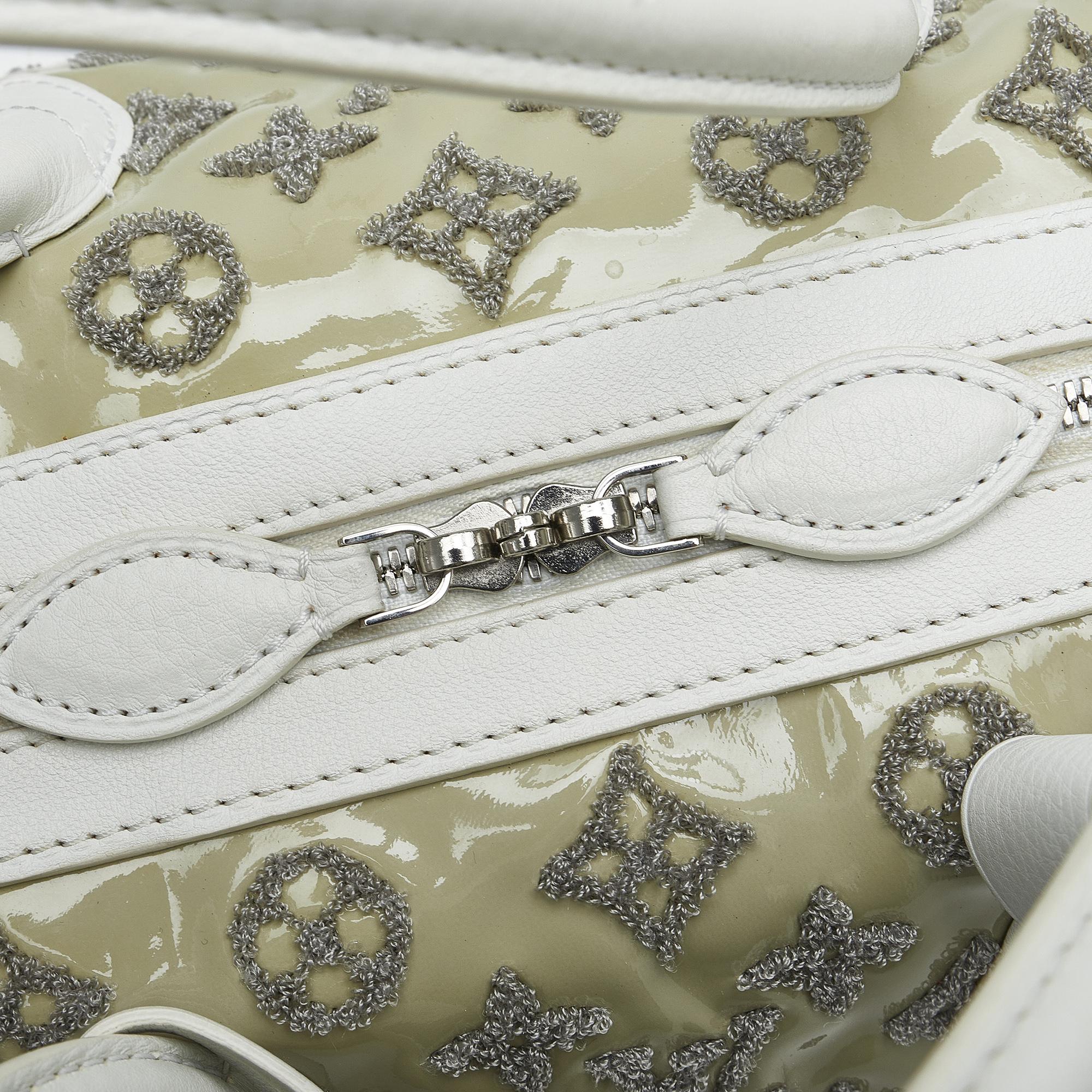 Louis Vuitton White Monogram Bouclettes Speedy