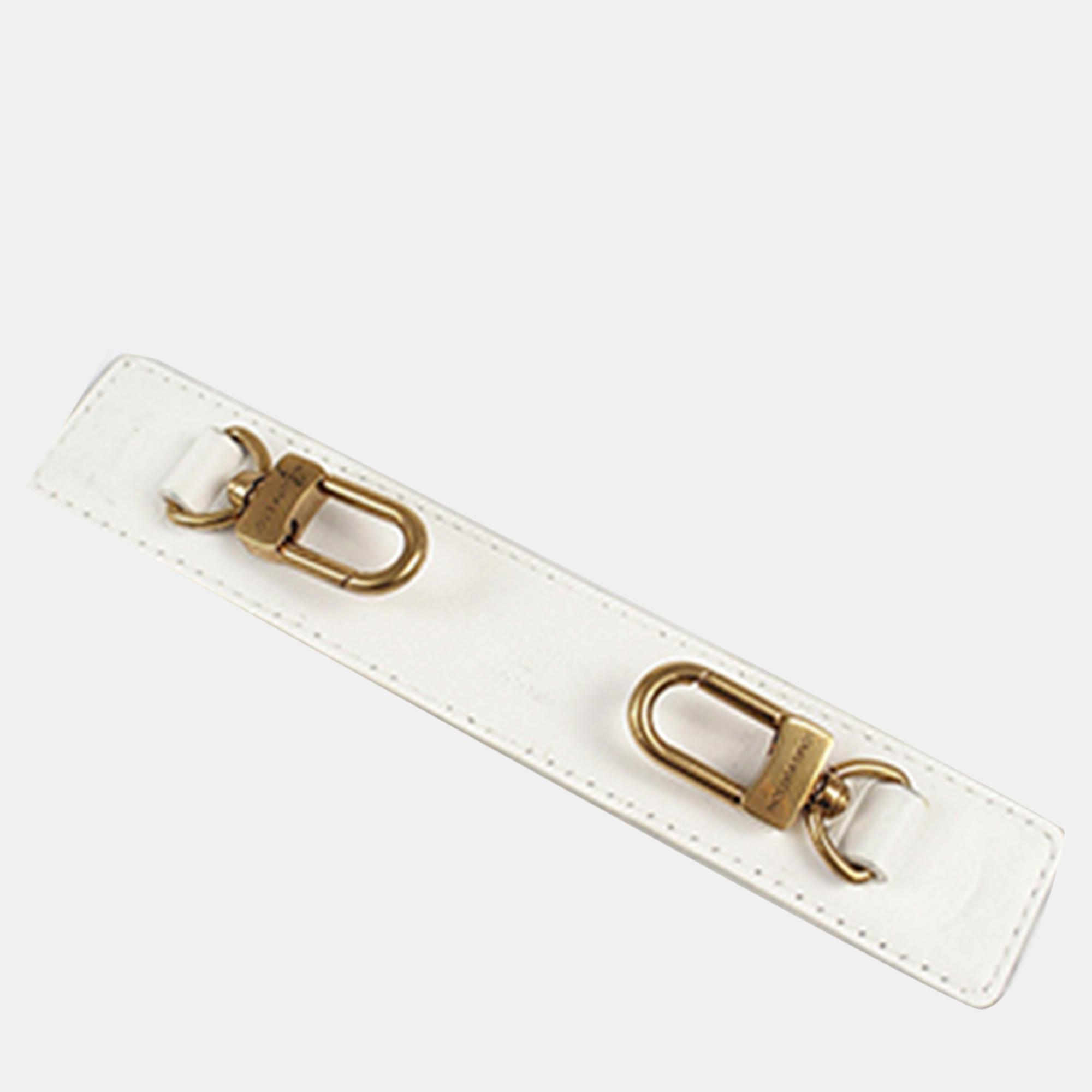Louis Vuitton White New Wave Chain Bag MM