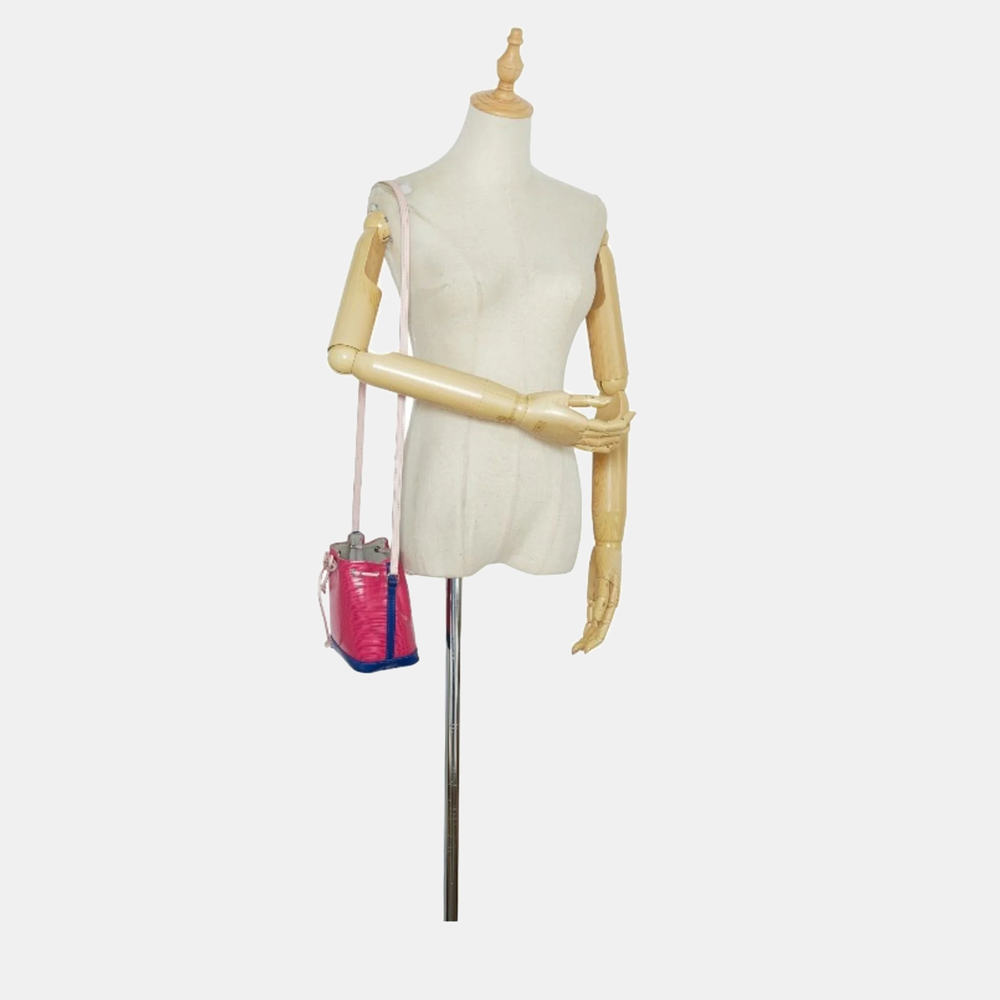 Louis Vuitton Pink Epi Leather Nano Noe Bucket Bag