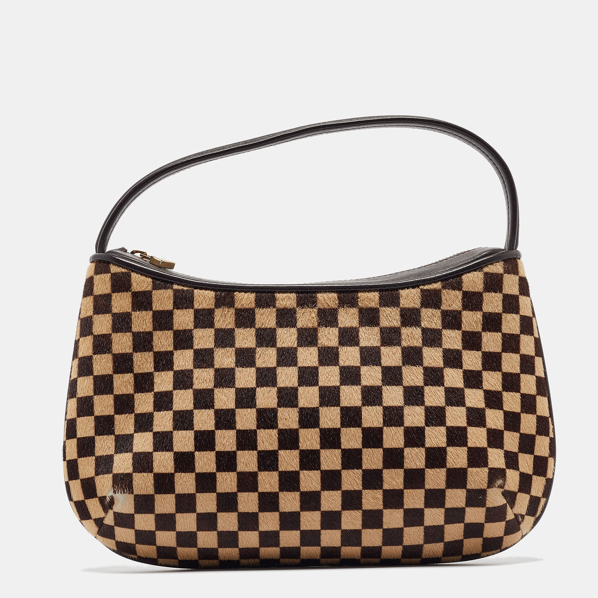 Louis vuitton damier calfhair limited edition sauvage tigre bag