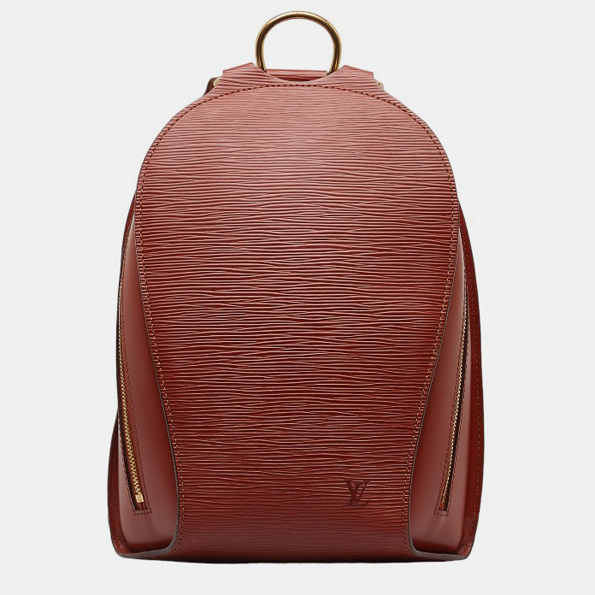 Louis vuitton brown epi leather mabillon backpack