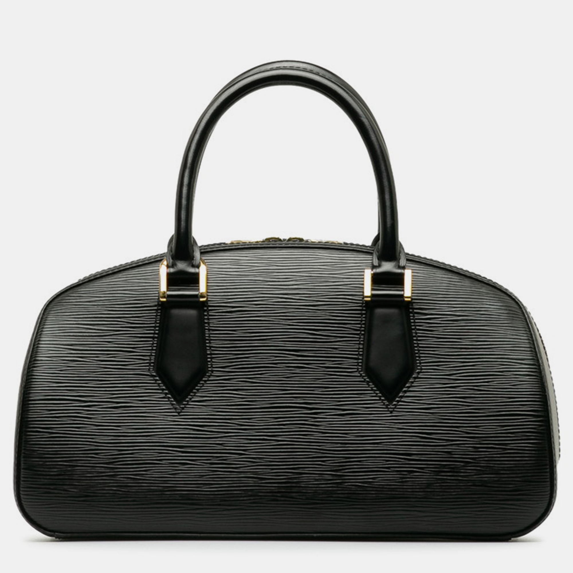 Louis vuitton black leather epi jasmin satchel