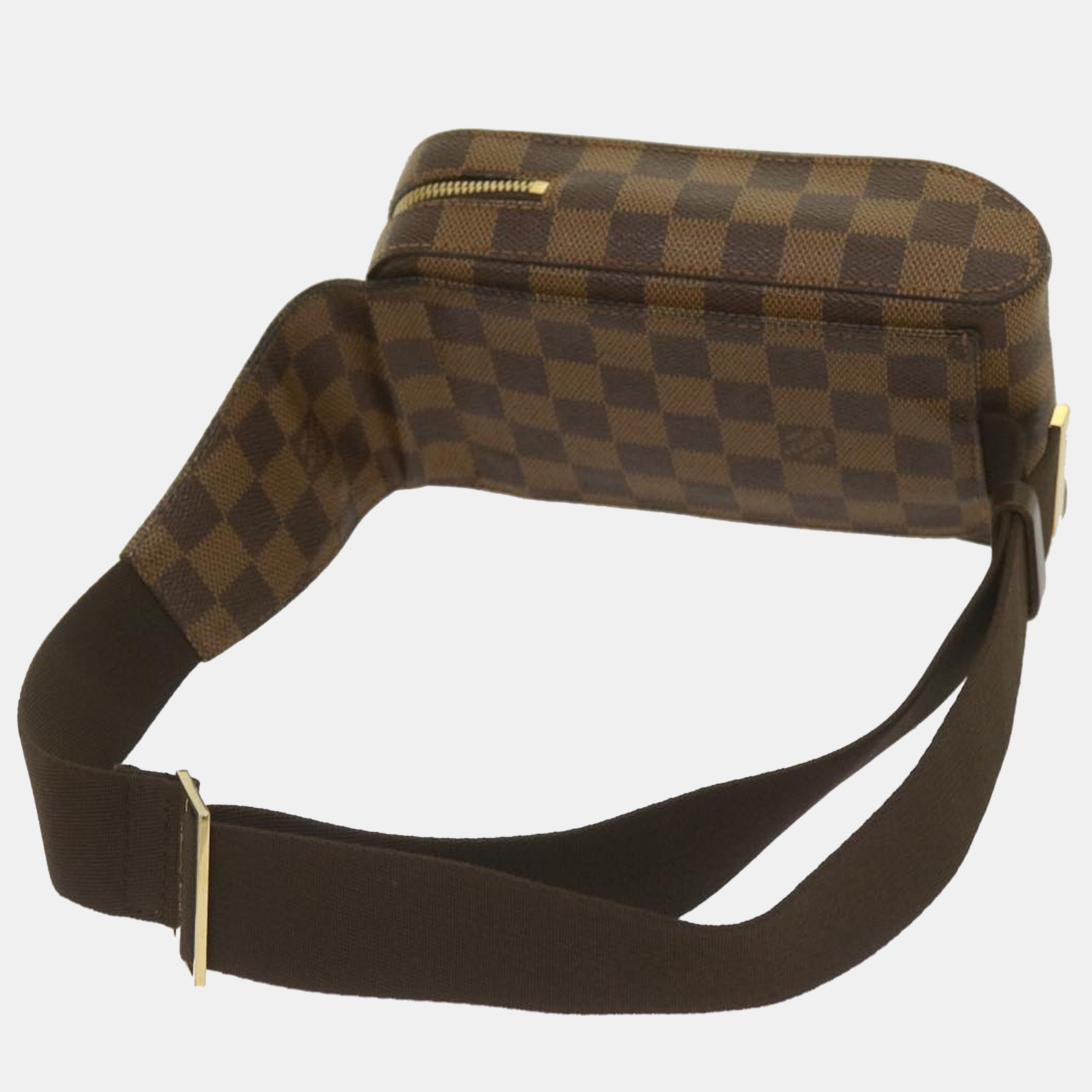 Louis Vuitton Brown Canvas Geronimos Shoulder Bag