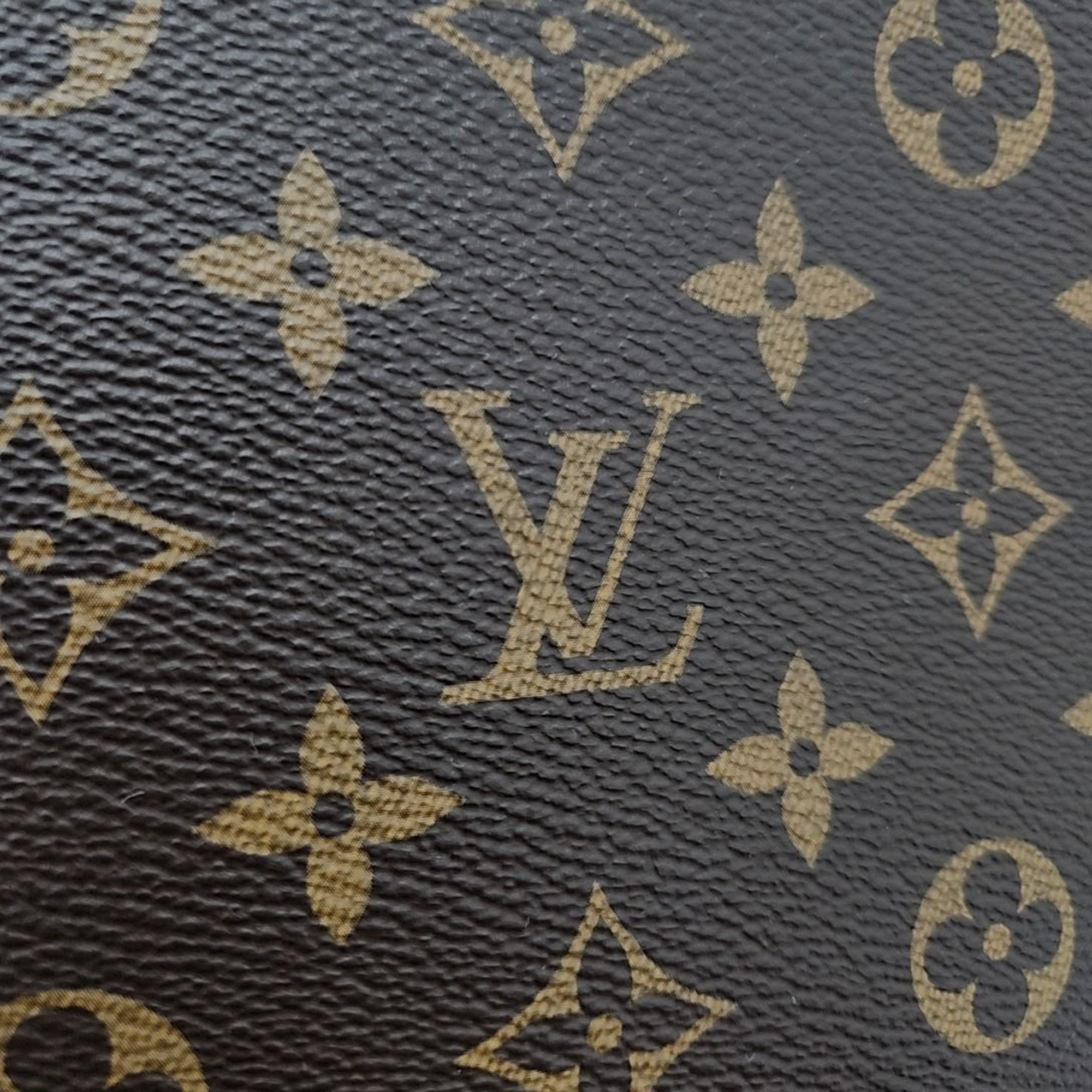 Louis Vuitton Brown Monogram Canvas Toiletry Pouch On Chain