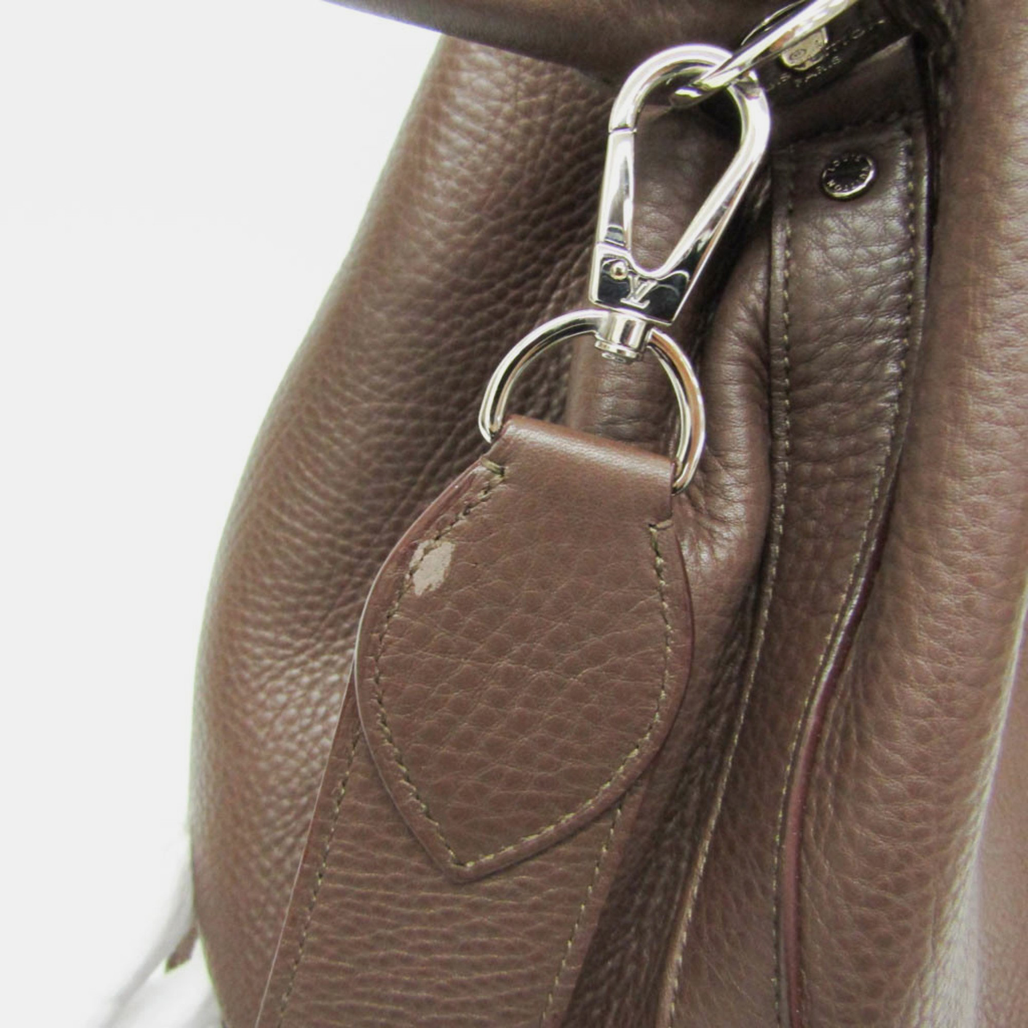 Louis Vuitton Brown  Haute Maroquinerie Chèvre Noe GM Shoulder Bag