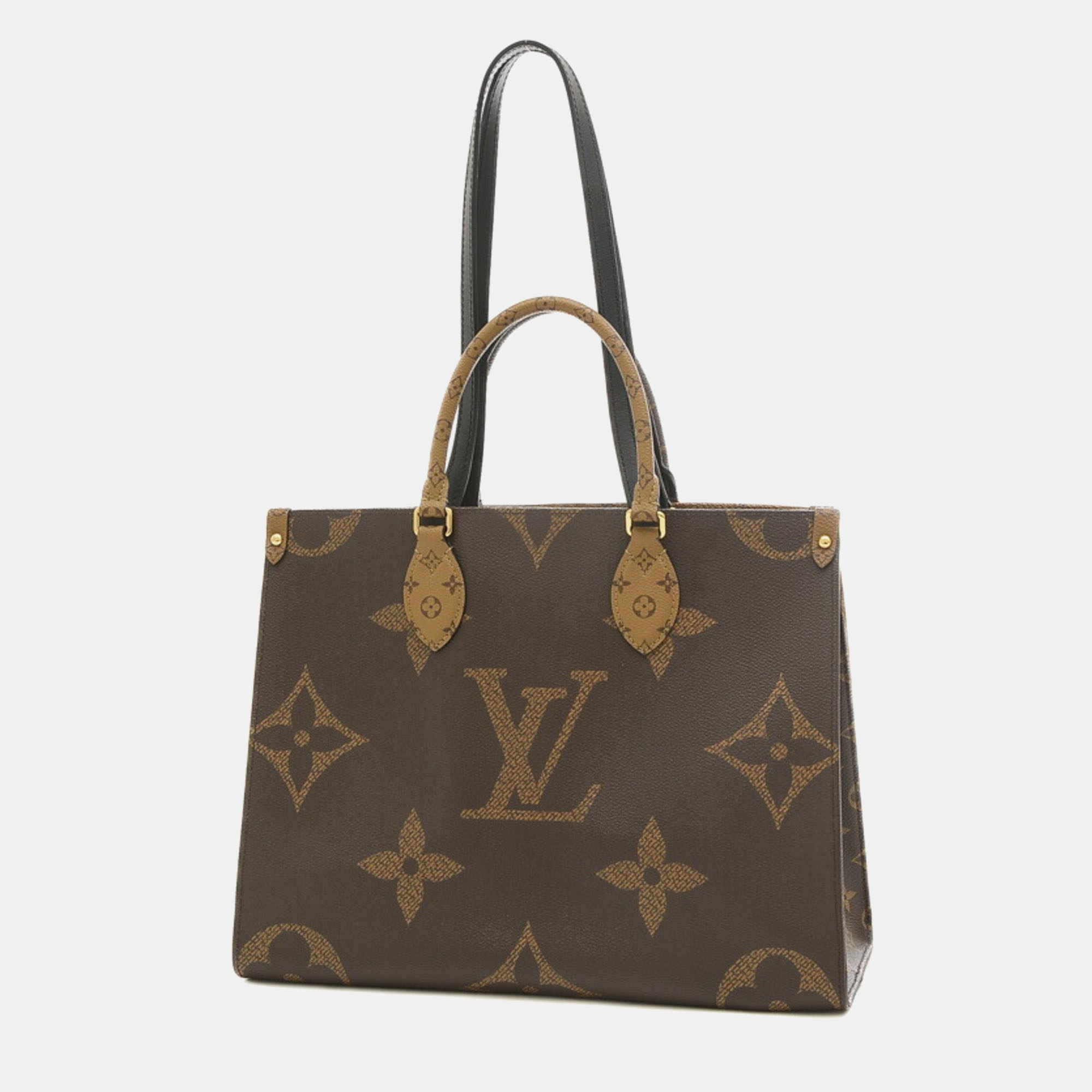 Louis vuitton brown canvas gm onthego totes