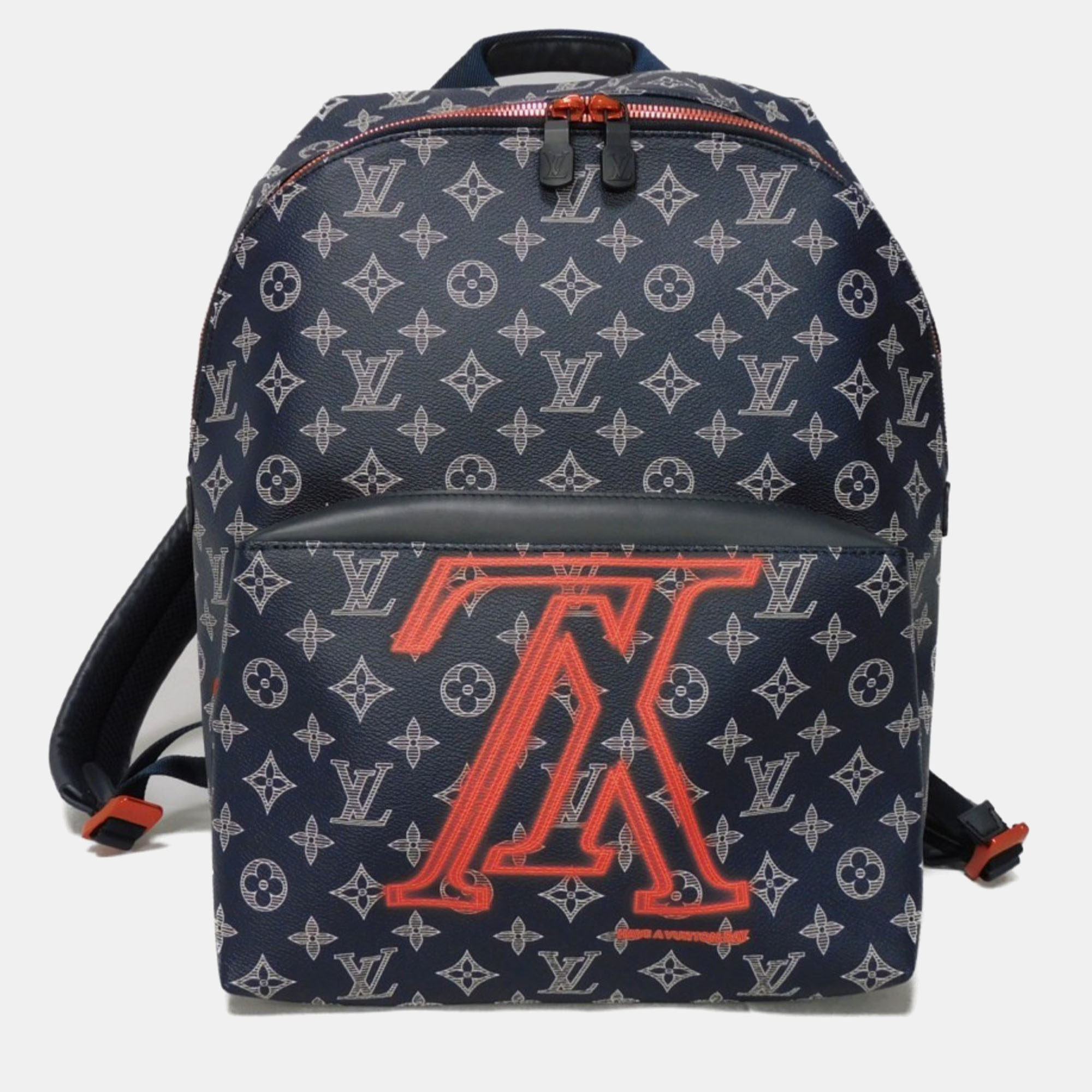 Louis vuitton limited edition monogram blue ink discovery backpack