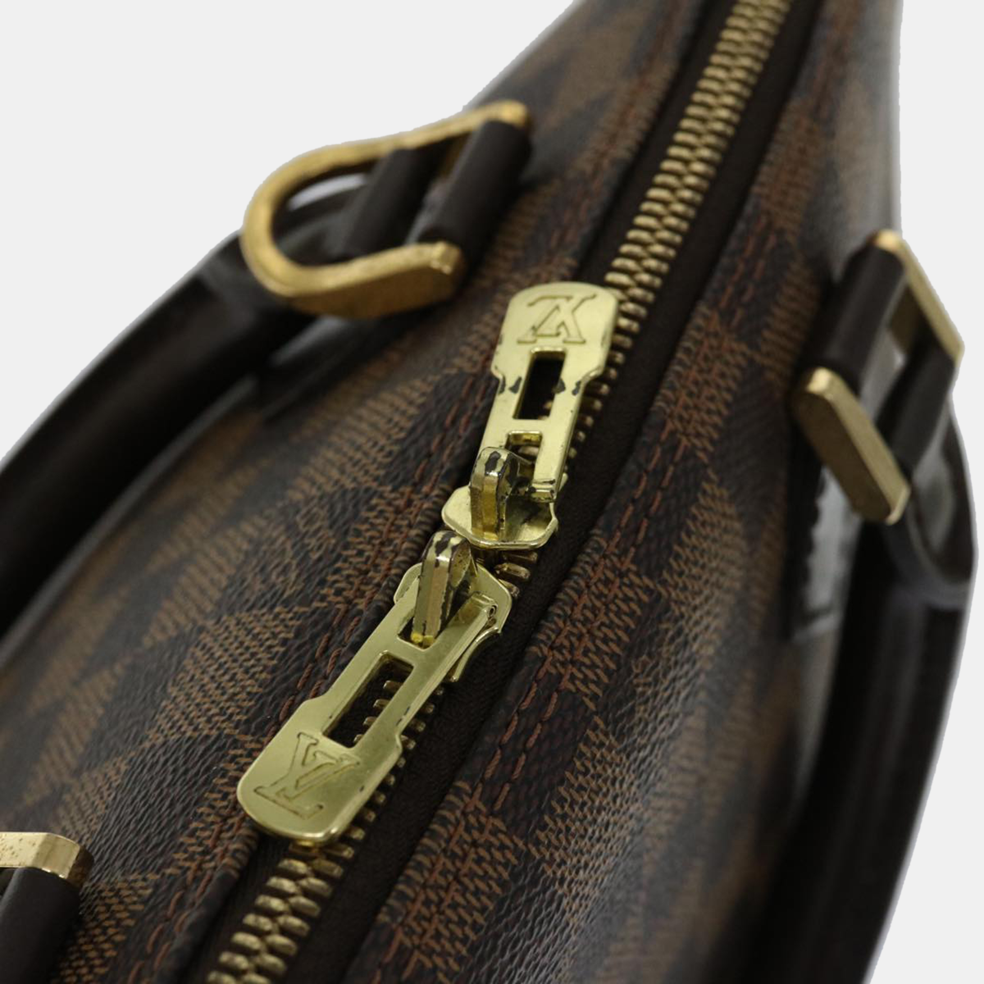 Louis Vuitton Brown Canvas Pm Alma Satchels