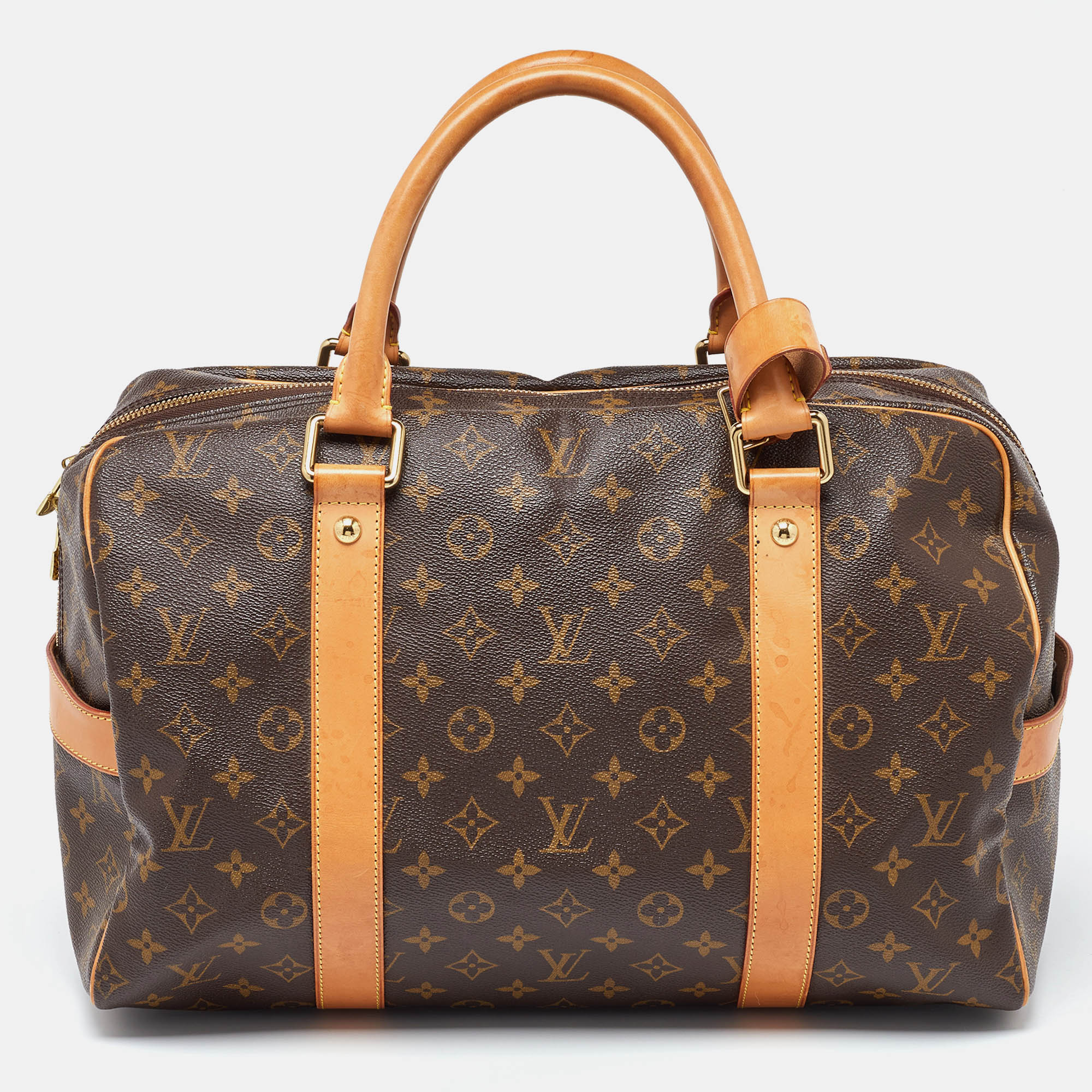 Louis vuitton monogram canvas carryall duffel bag