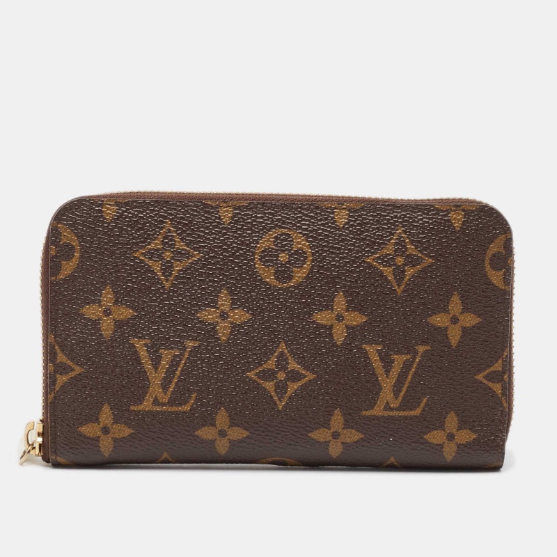 Louis vuitton monogram canvas zippy compact wallet