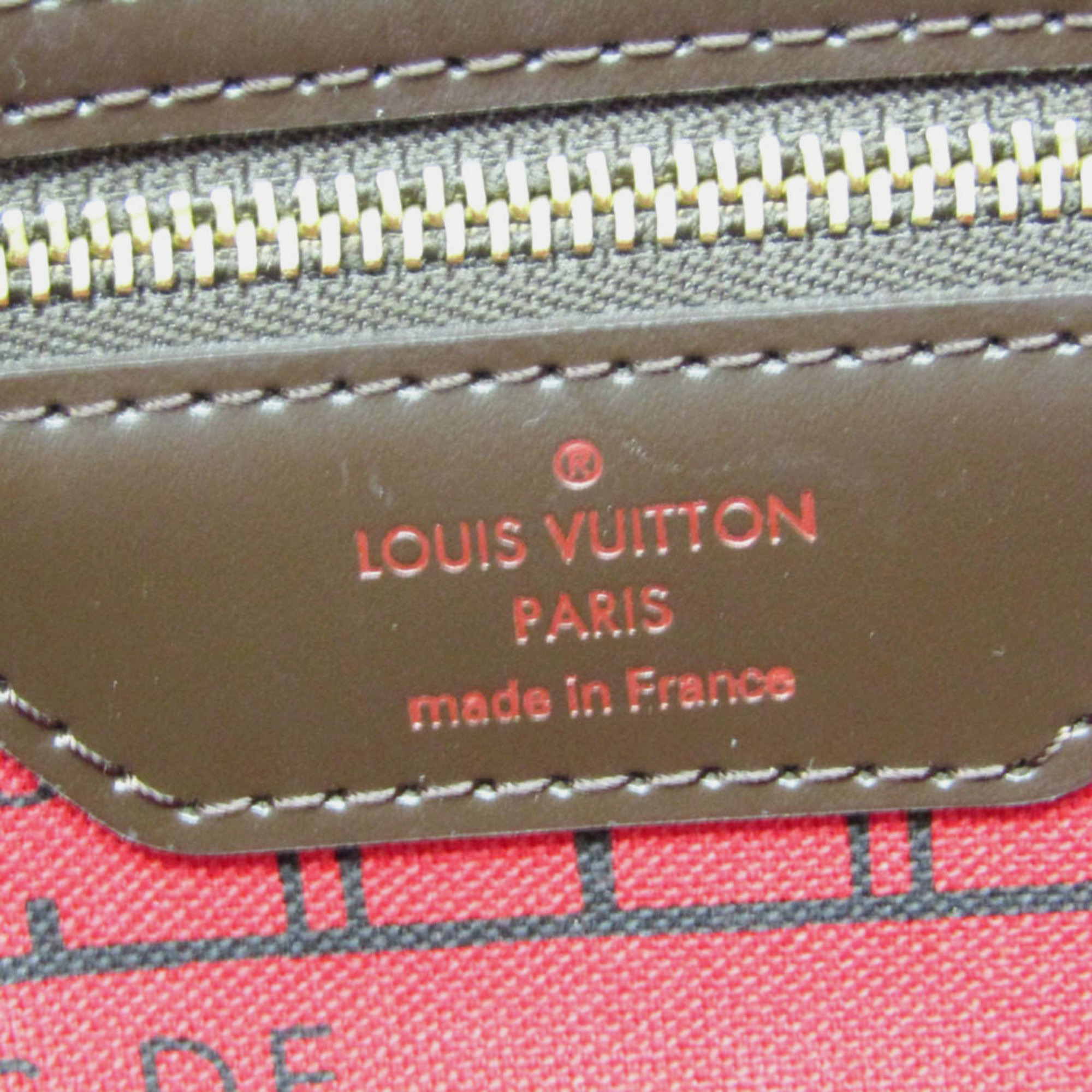 Louis Vuitton Brown Canvas PM Neverfull Tote