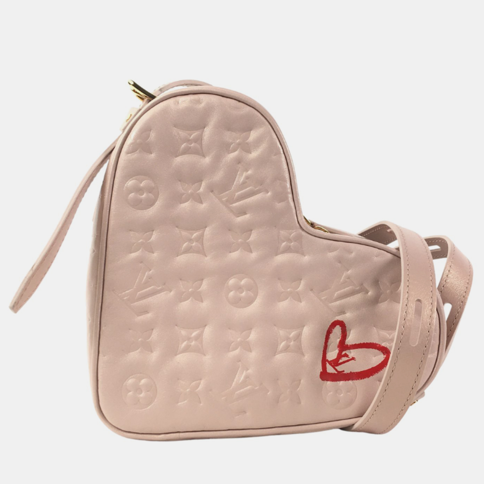 Louis vuitton pink monogram empriente leather fall in love shoulder bag