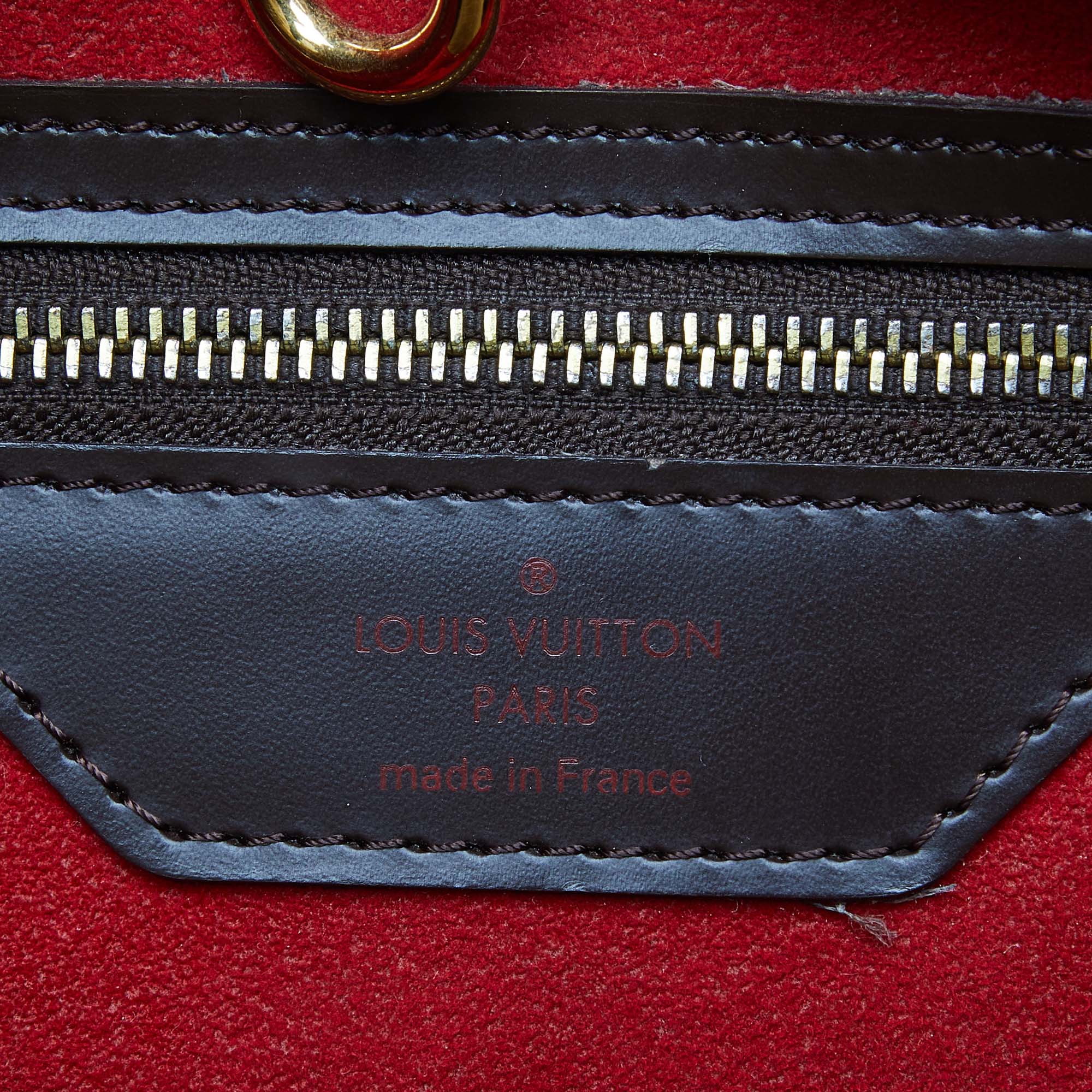 Louis Vuitton Damier Ebene Canvas Hampstead MM Bag