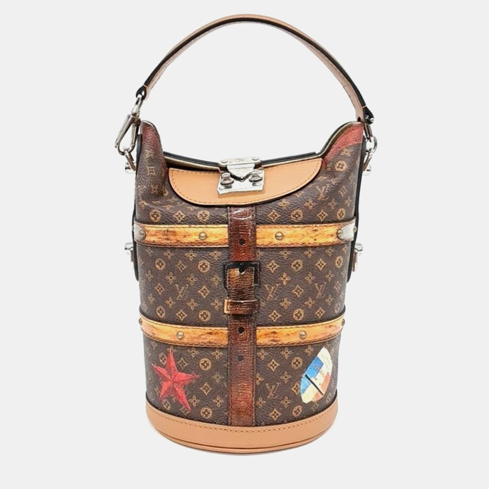 Louis vuitton time trunk duffel bag