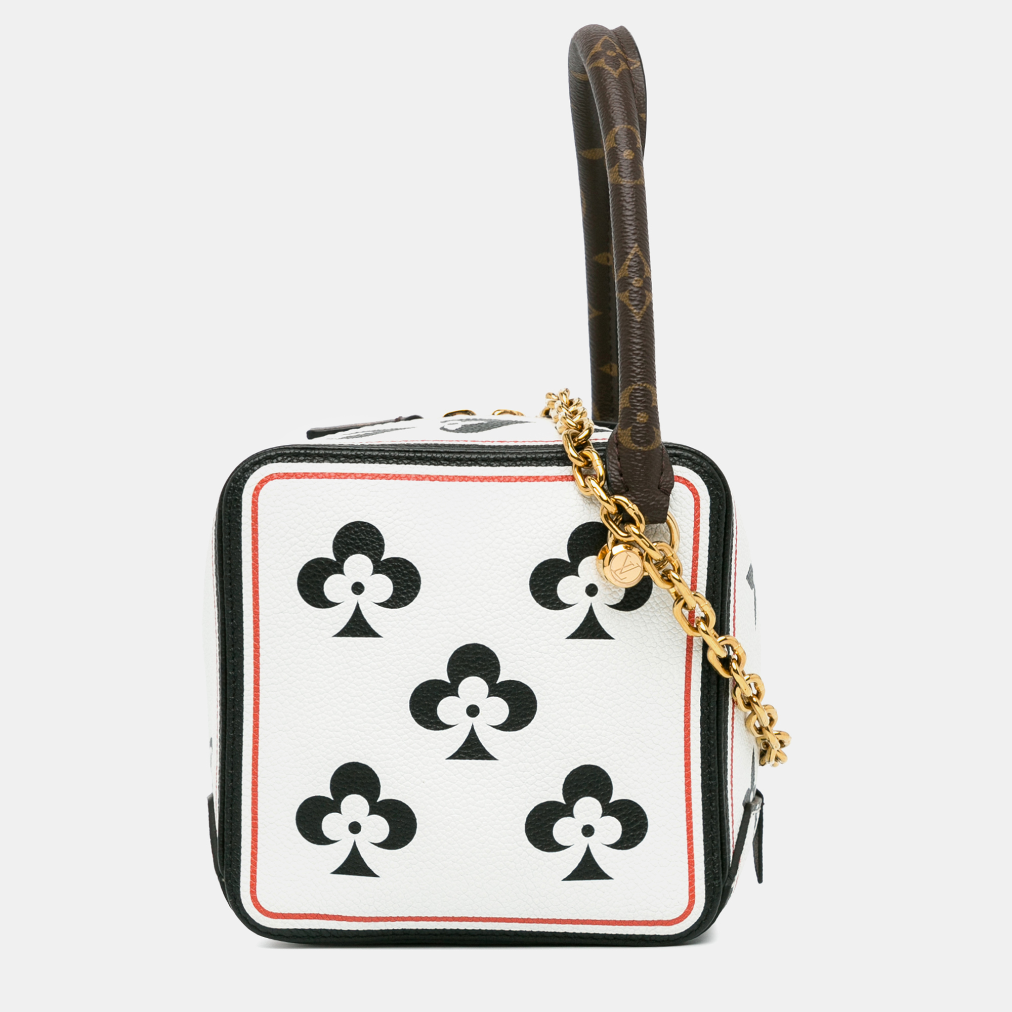 Louis vuitton game on square dice bag