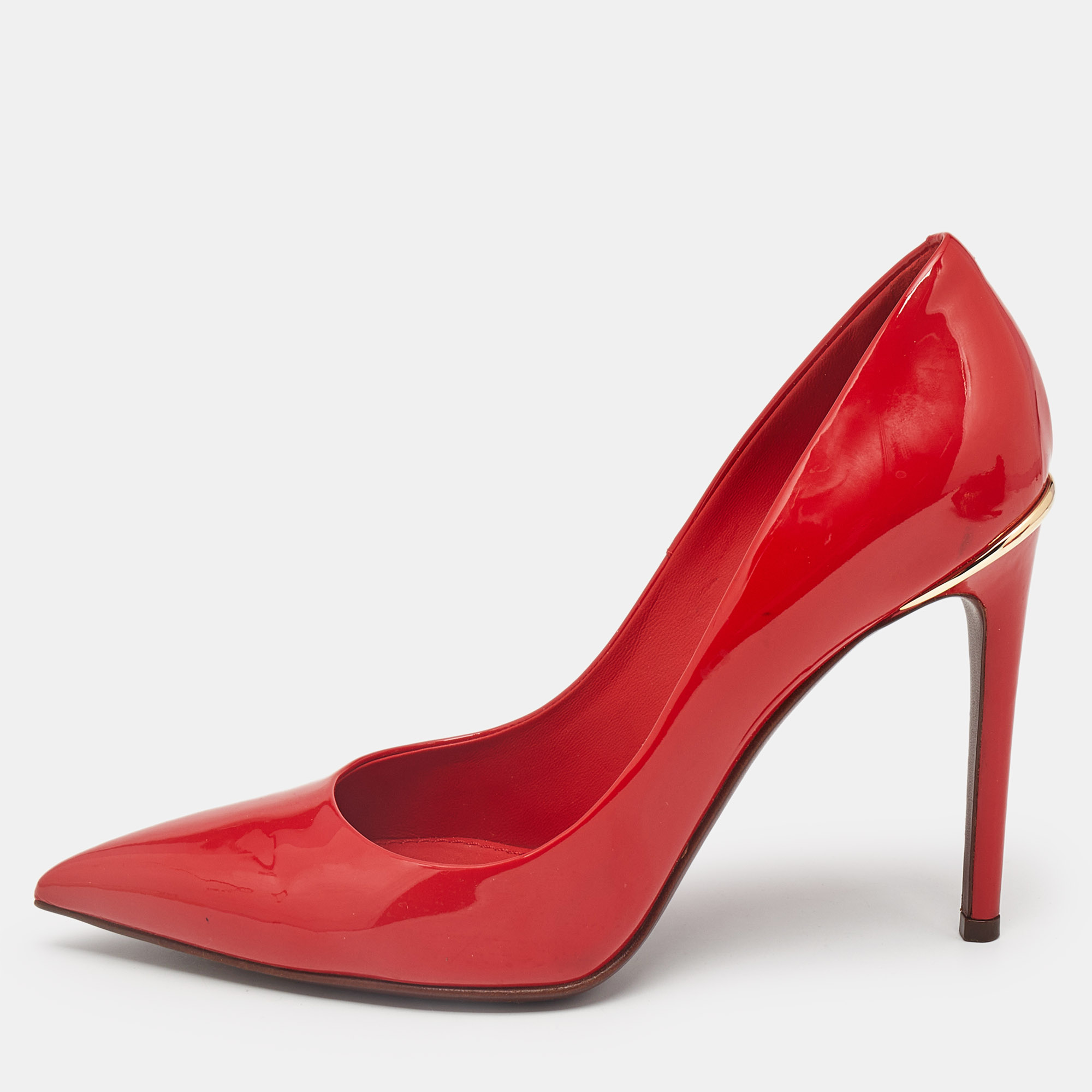 Louis Vuitton Red Patent Leather Eyeline Pointed Toe Pumps Size
Louis Vuitton Red Patent Leather Eyeline Pointed Toe Pumps Size