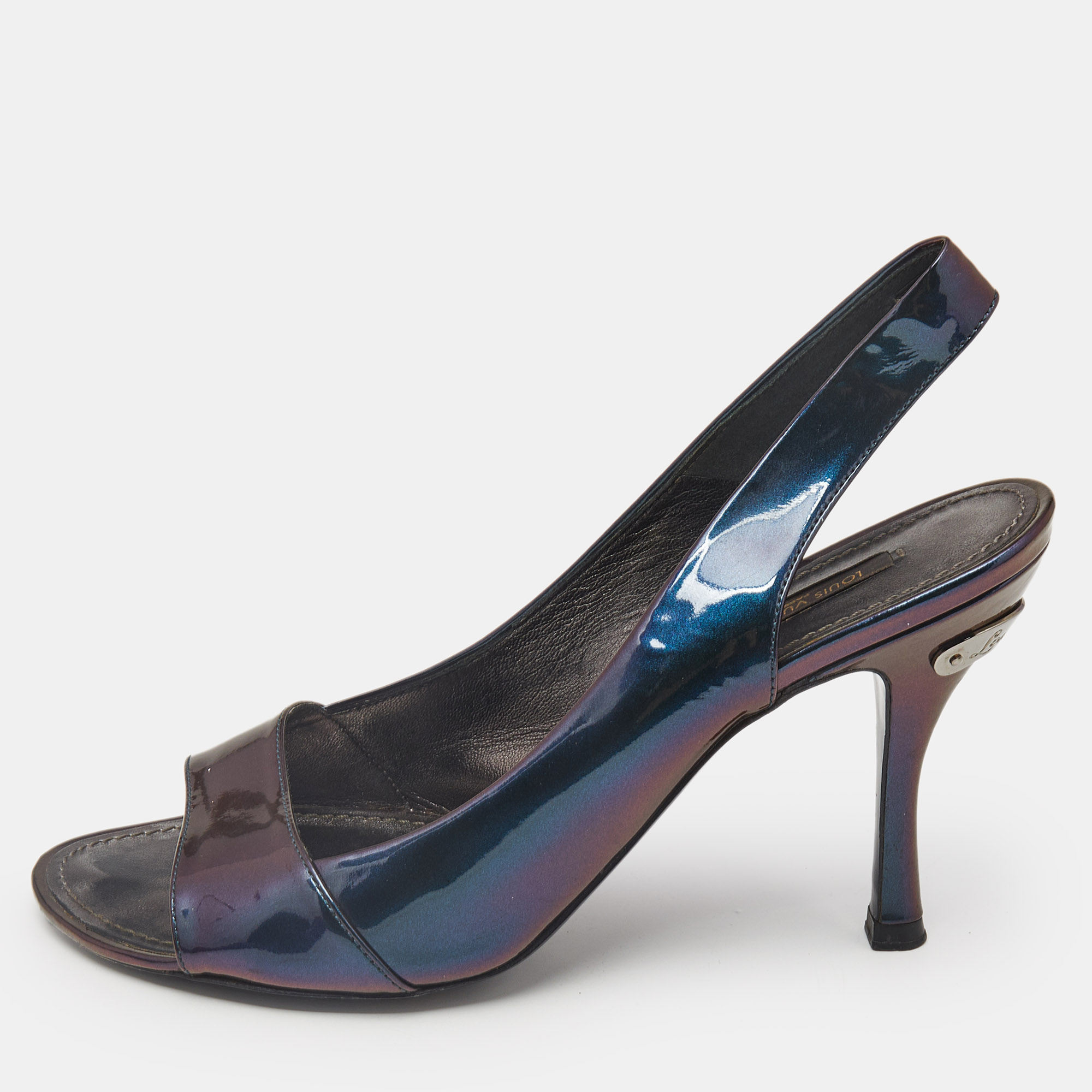 Louis Vuitton Iridescent Patent Leather Peep Toe Pumps Size, Multicolor
Louis Vuitton Iridescent Patent Leather Peep Toe Pumps Size, Multicolor