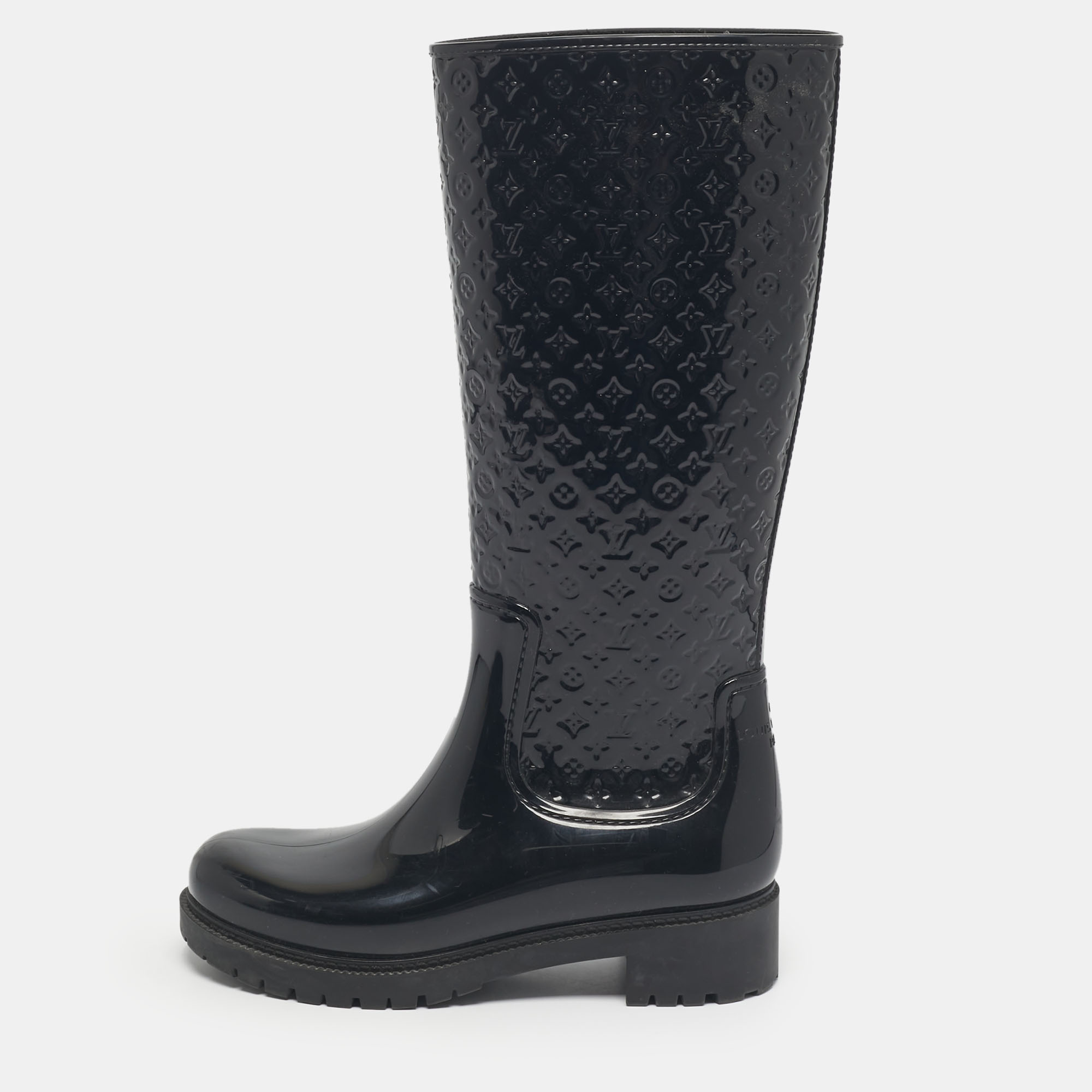 Louis Vuitton Black Monogram Rubber Splash Rain Boots Size
Louis Vuitton Black Monogram Rubber Splash Rain Boots Size