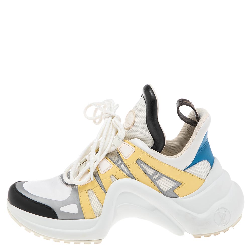 Louis Vuitton Multicolor Nylon And Leather Archlight High Top Sneakers Size
Louis Vuitton Multicolor Nylon And Leather Archlight High Top Sneakers Size